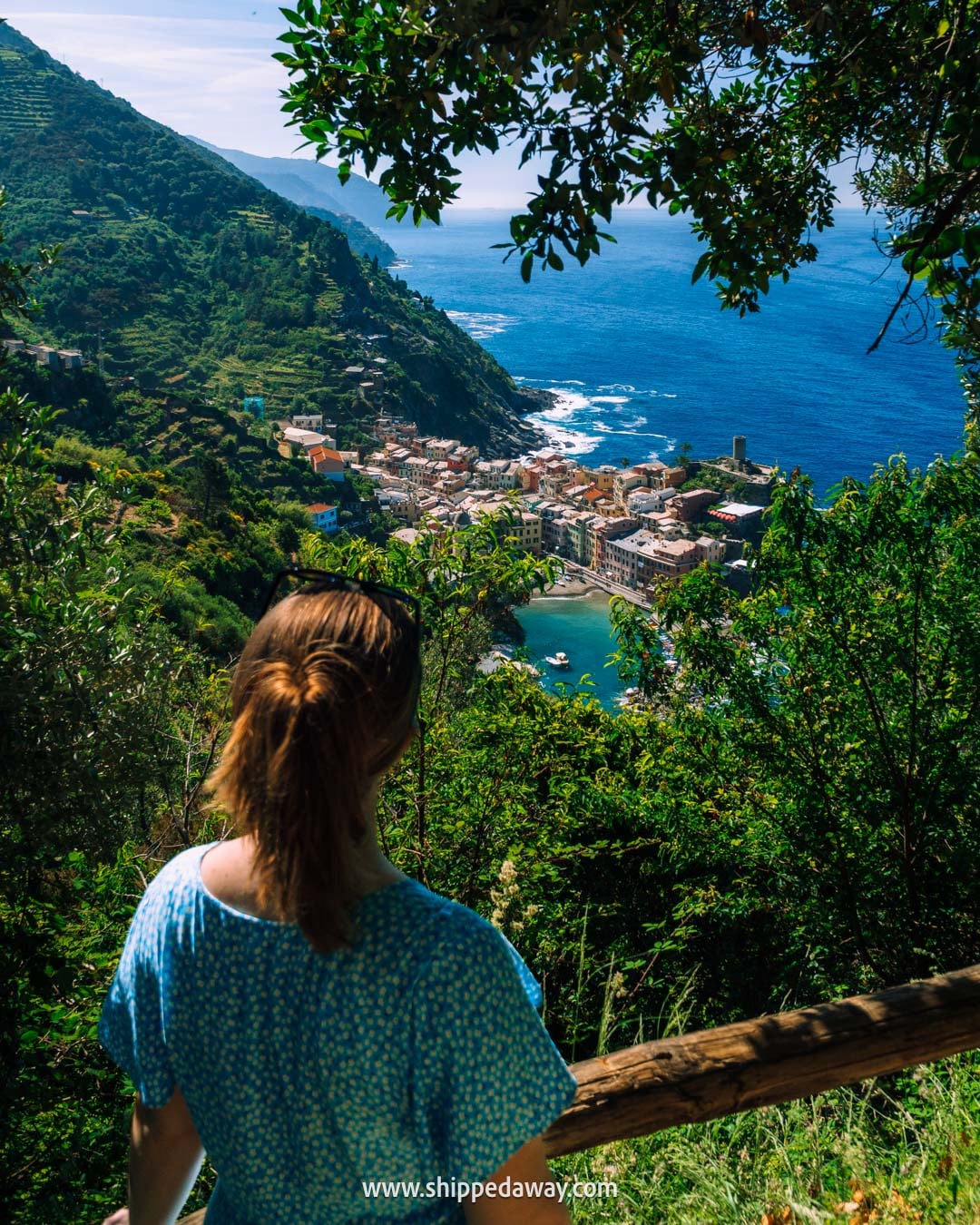 Viewpoint of Vernazza - Hiking from Vernazza to Monterosso in Cinque Terre - Cinque Terre Hikes