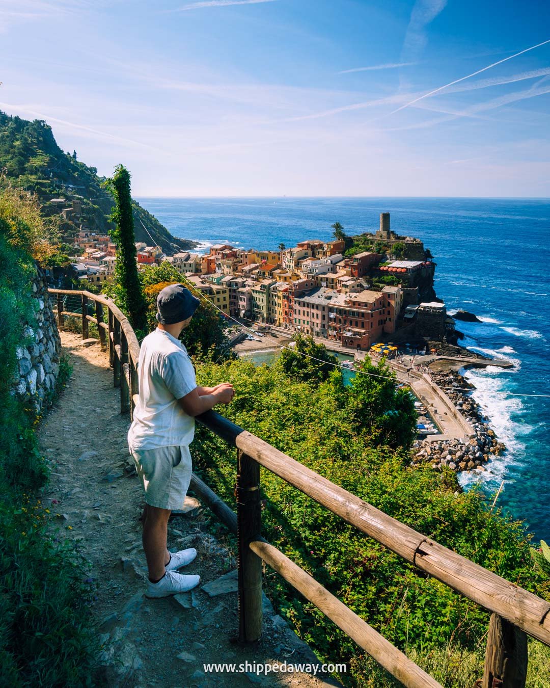 Vernazza viewpoint - hiking Cinque Terre - Cinque Terre hiking guide - Cinque Terre trail - Vernazza to Monterosso hiking route