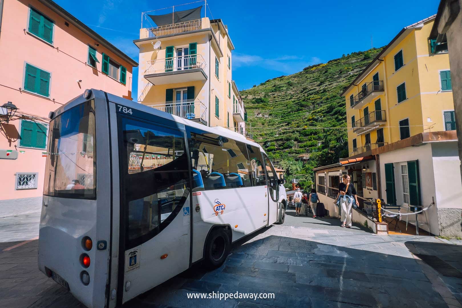 Cinque Terre by car? Honest review & where to park - shuttle bus