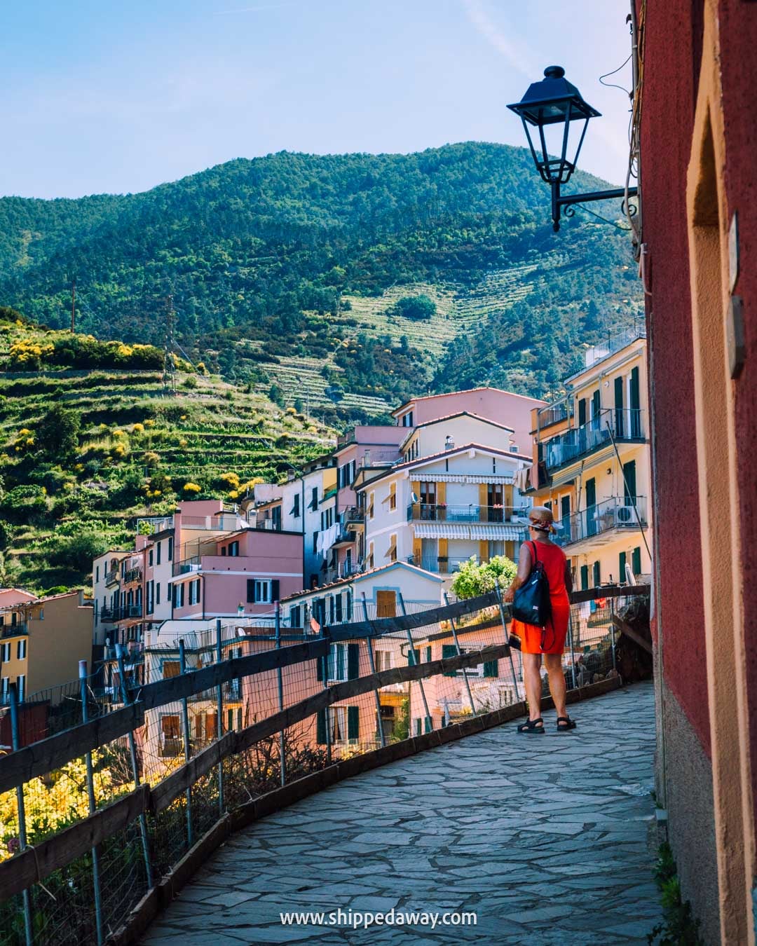 Manarola Upper Town Viewpoint - hidden Cinque Terre viewpoints - best views in Manarola