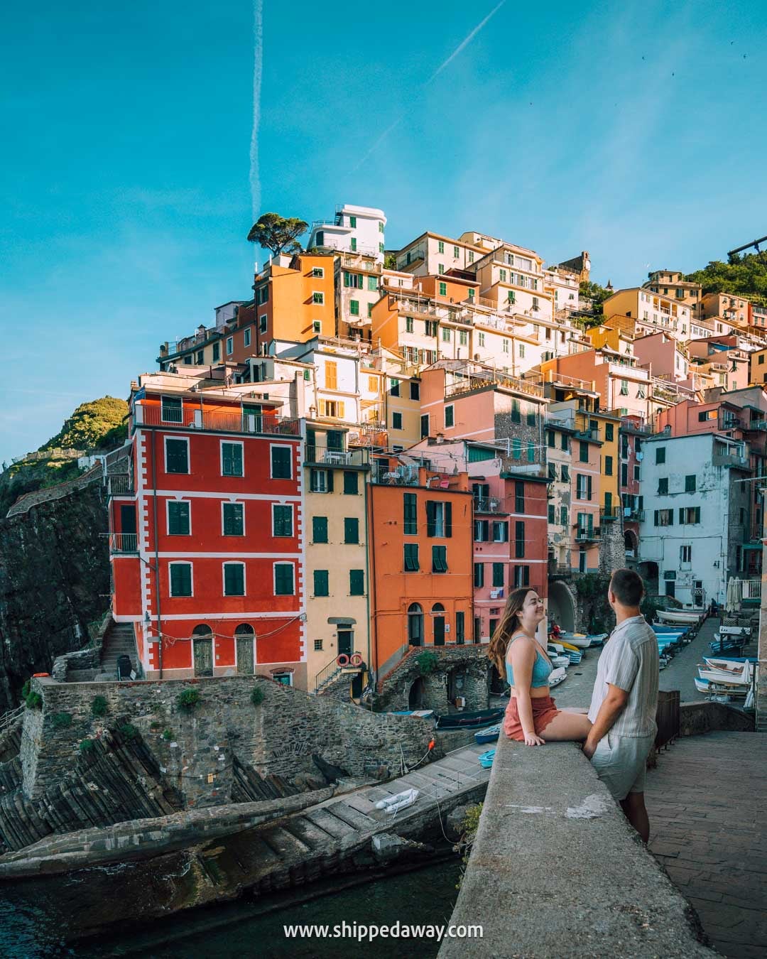 Riomaggiore Panoramic Viewpoint - best photo locations in Cinque Terre - top Cinque Terre viewpoints - best views in Riomaggiore