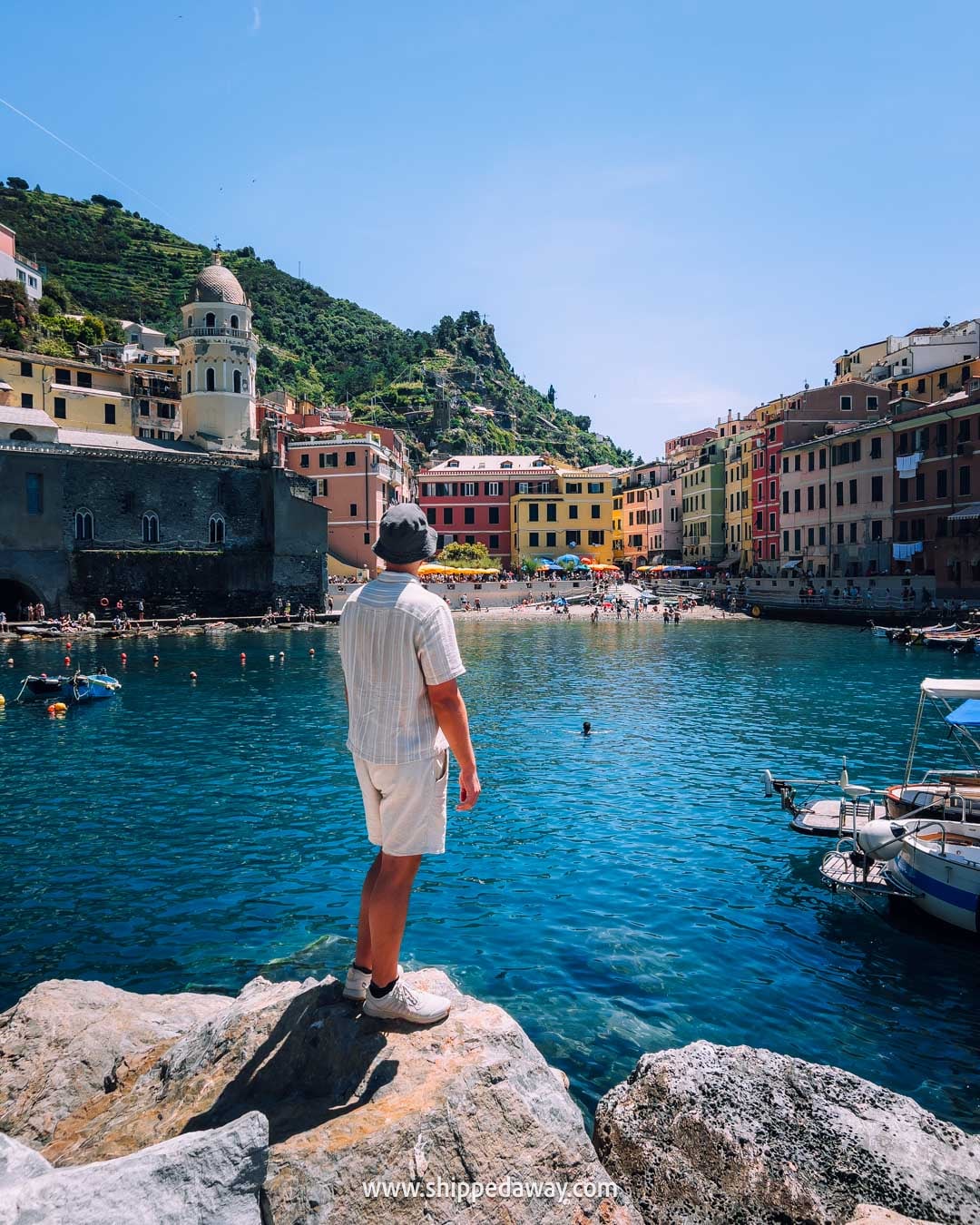 Vernazza harbour Cinque Terre