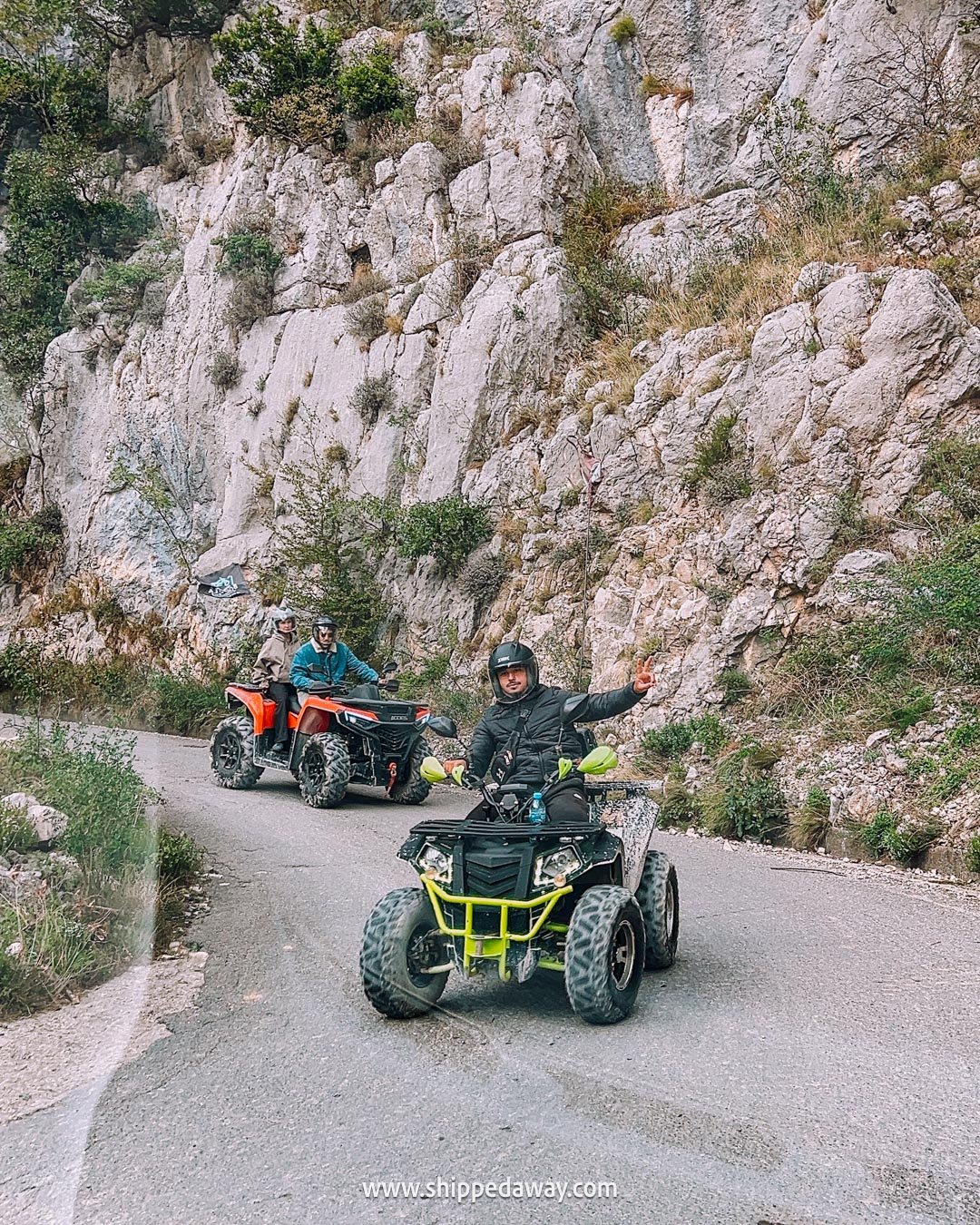 How to visit Bovilla Lake in Albania - quad tour to the lake