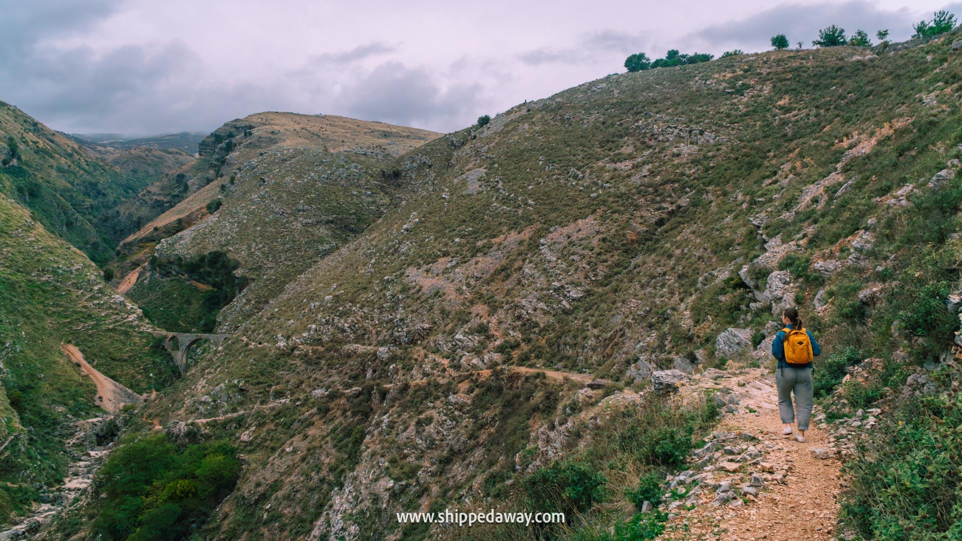 What to see in Gjirokaster, Albania's Stone City - things to do in Gjirokaster, Albania - trail to Ali Pasha bridge