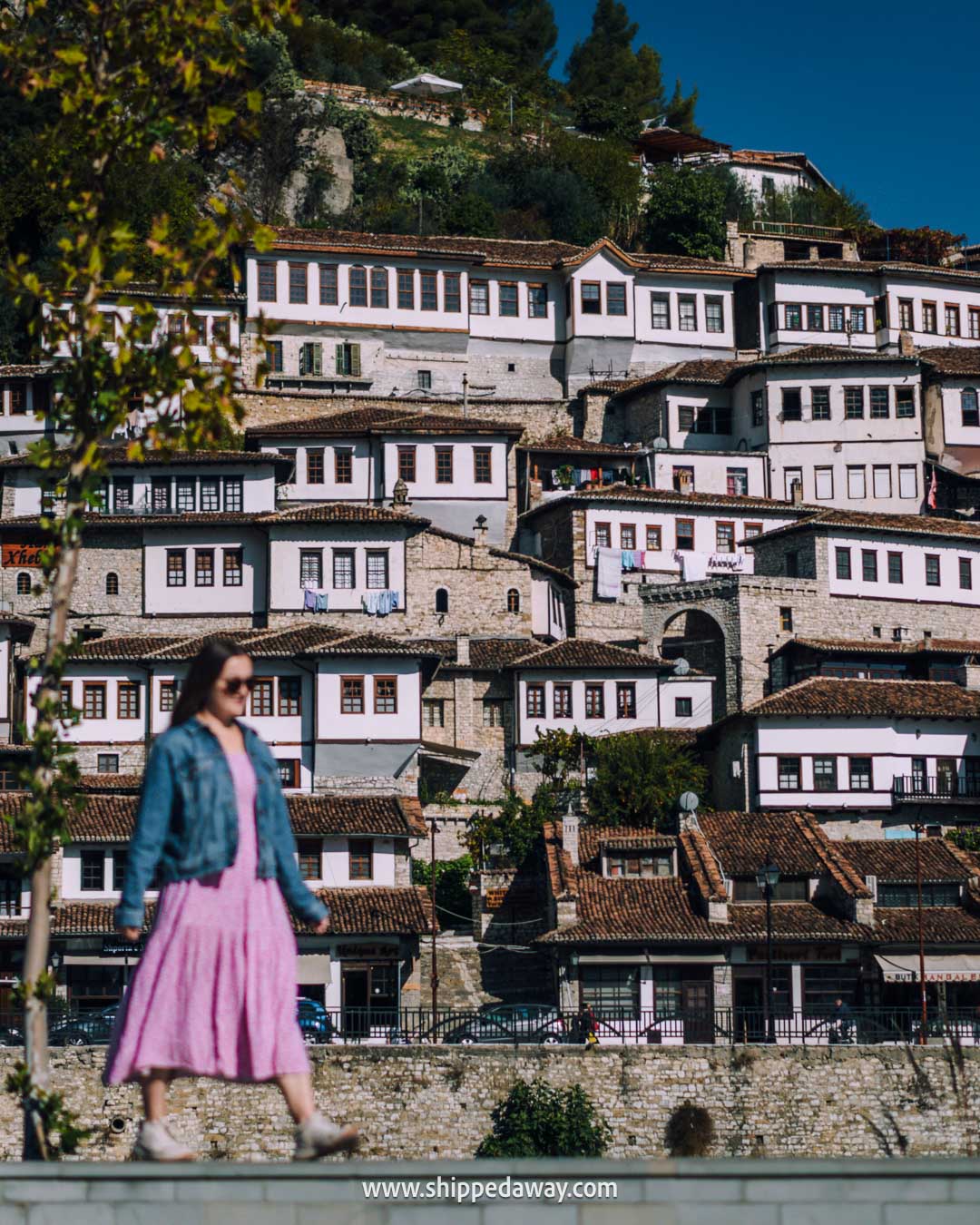 Two weeks in Albania - Albania Two Week Itinerary - Berat old town seen from Gorica neighborhood