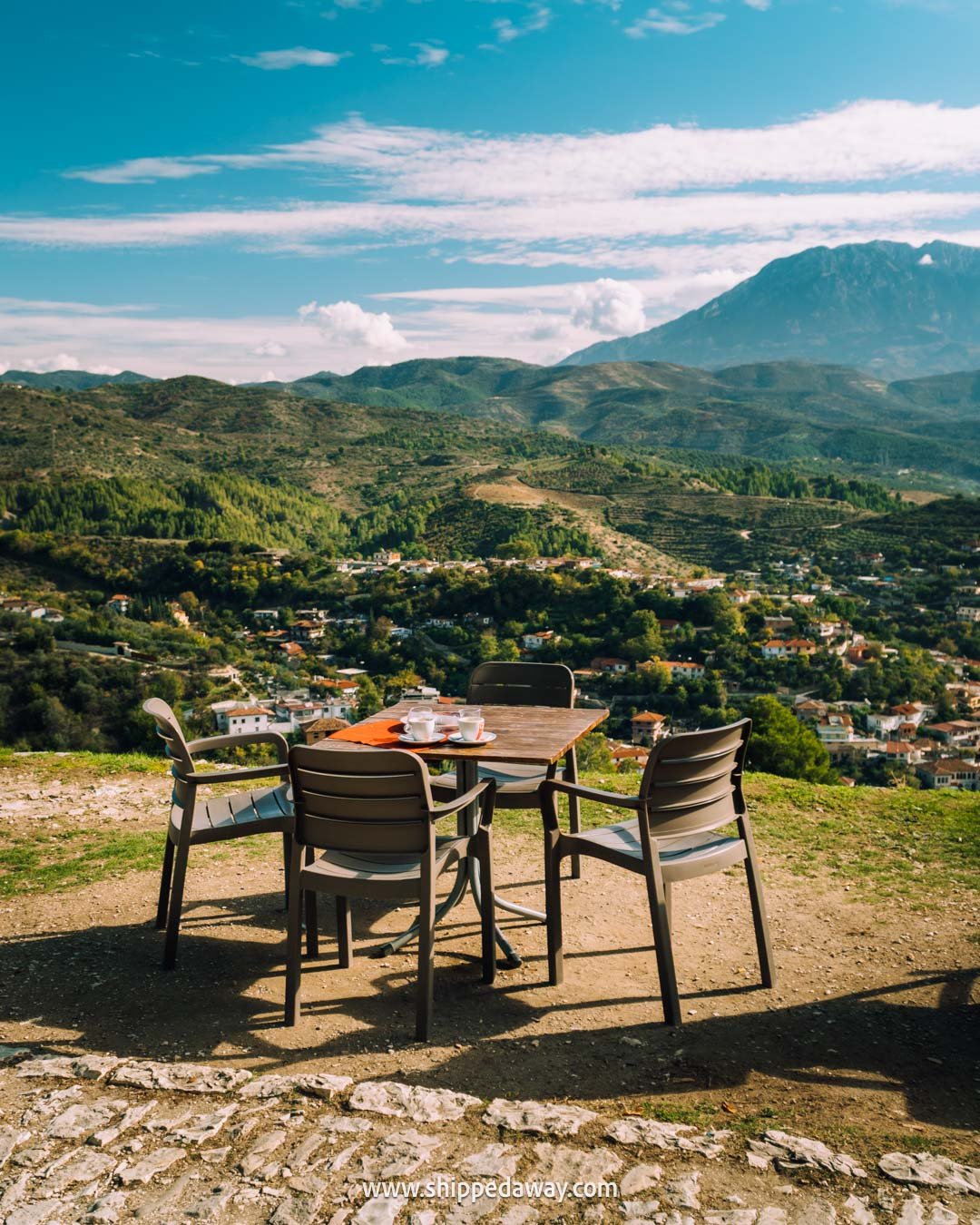 What to see in Berat Castle - how to visit Berat Castle - Te Zalua restaurant with views