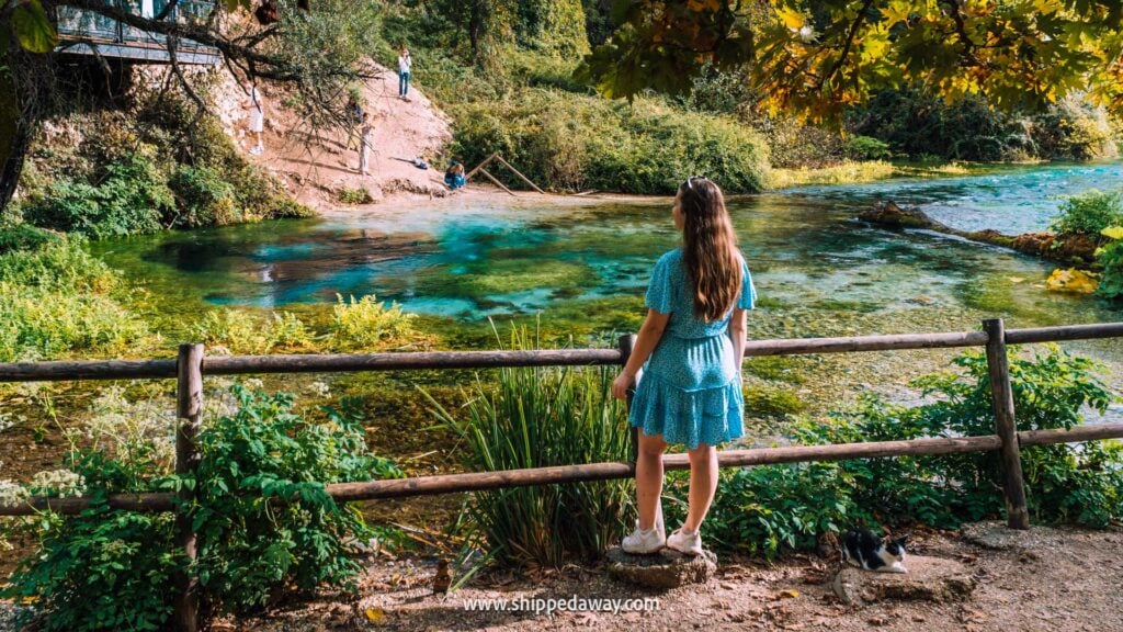 How to visit the Blue Eye of Albania - review of our visit to Albania's Blue Eye near Sarande