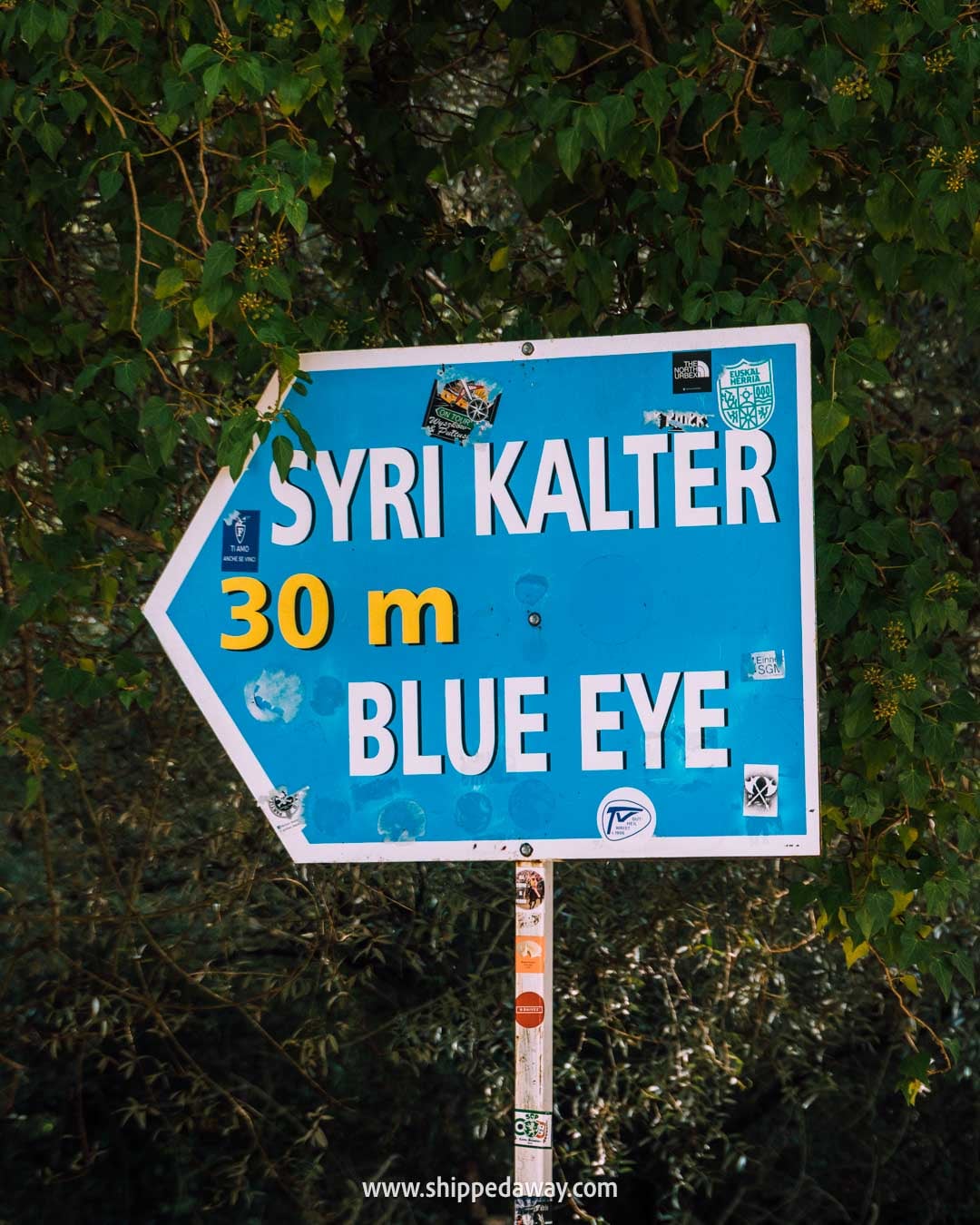 How to visit the Blue Eye of Albania - review of our visit to Albania's Blue Eye near Sarande - how to get to the Blue Eye in Albania