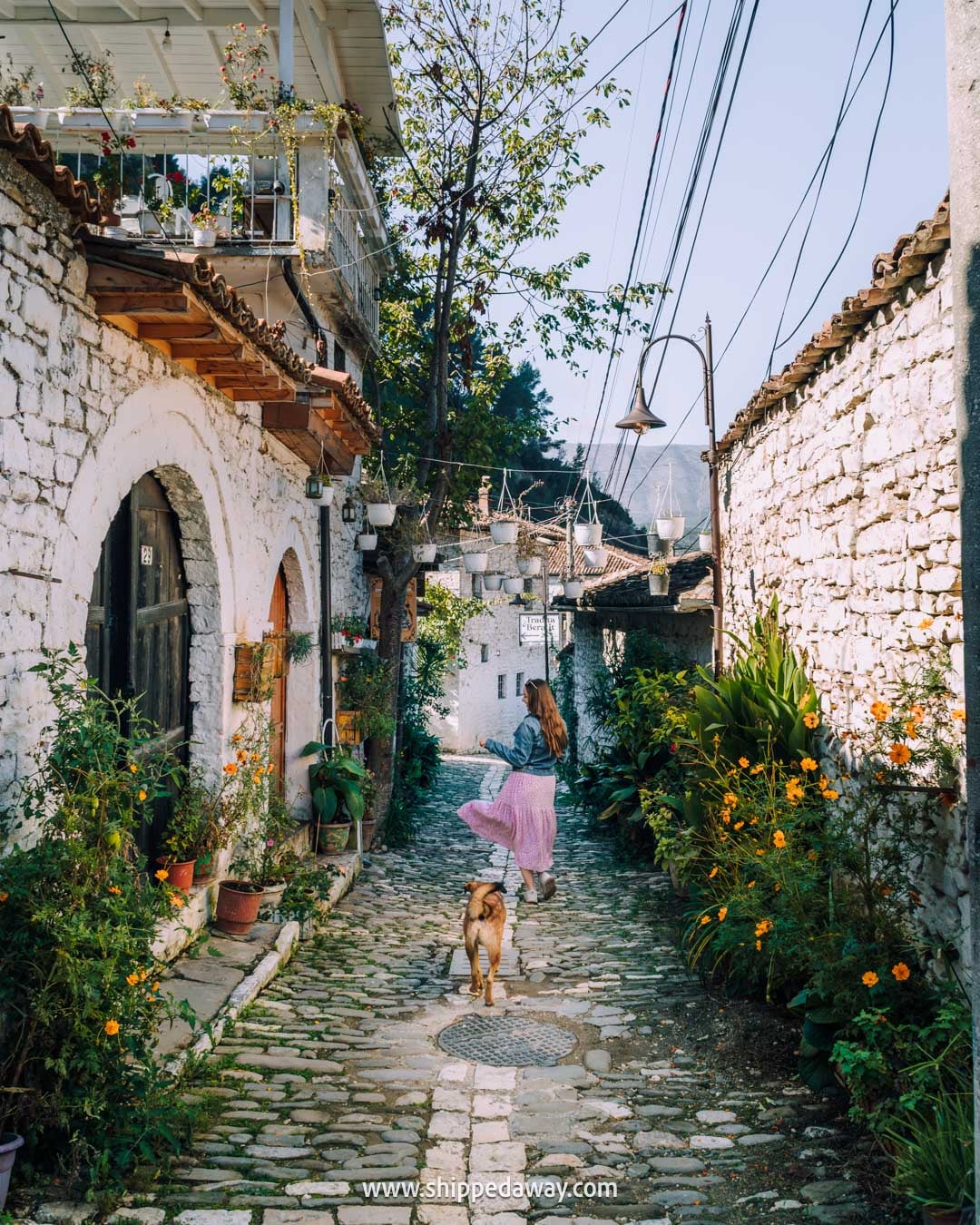 things to do in Berat - what to see and do in Berat, Albania - beautiful cobblestone street in Gorica neighborhood
