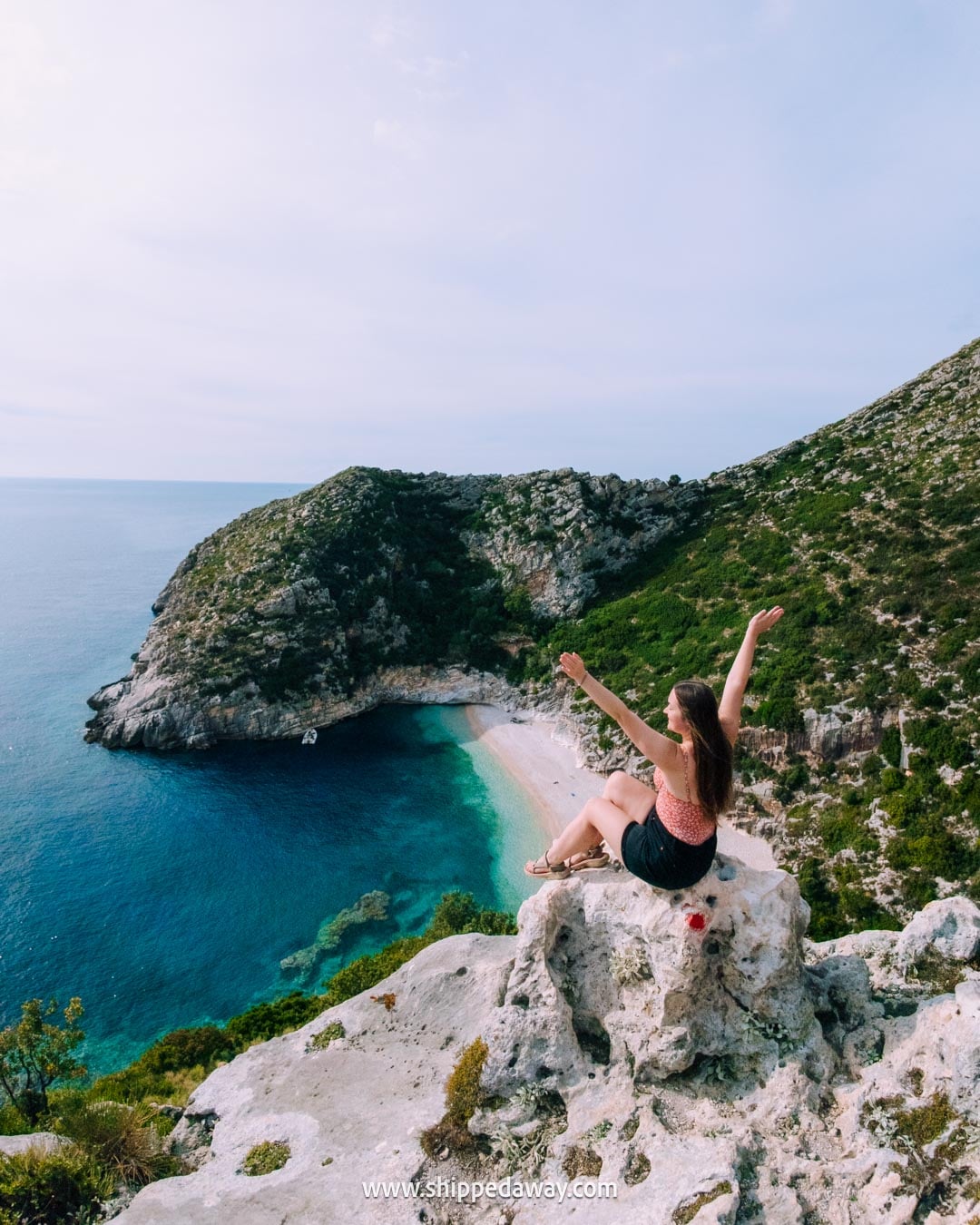 Two weeks in Albania - Albania Two Week Itinerary - Beach on Albanian RIviera