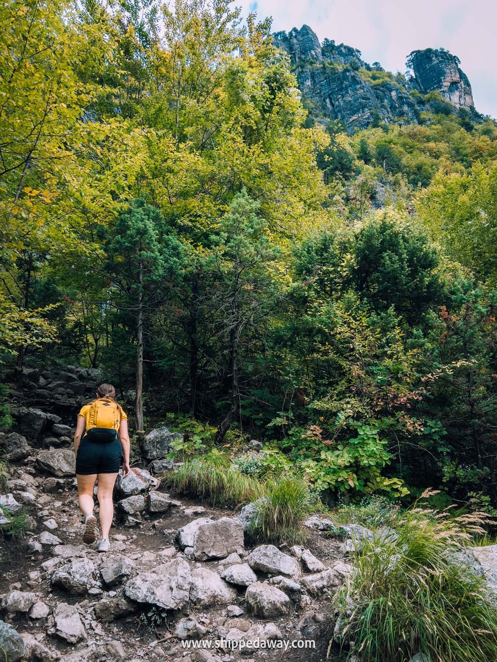 Things to do in Theth, Albania - how to visit Theth - guide to Theth in Albanian Alps - Grunas Waterfall hike