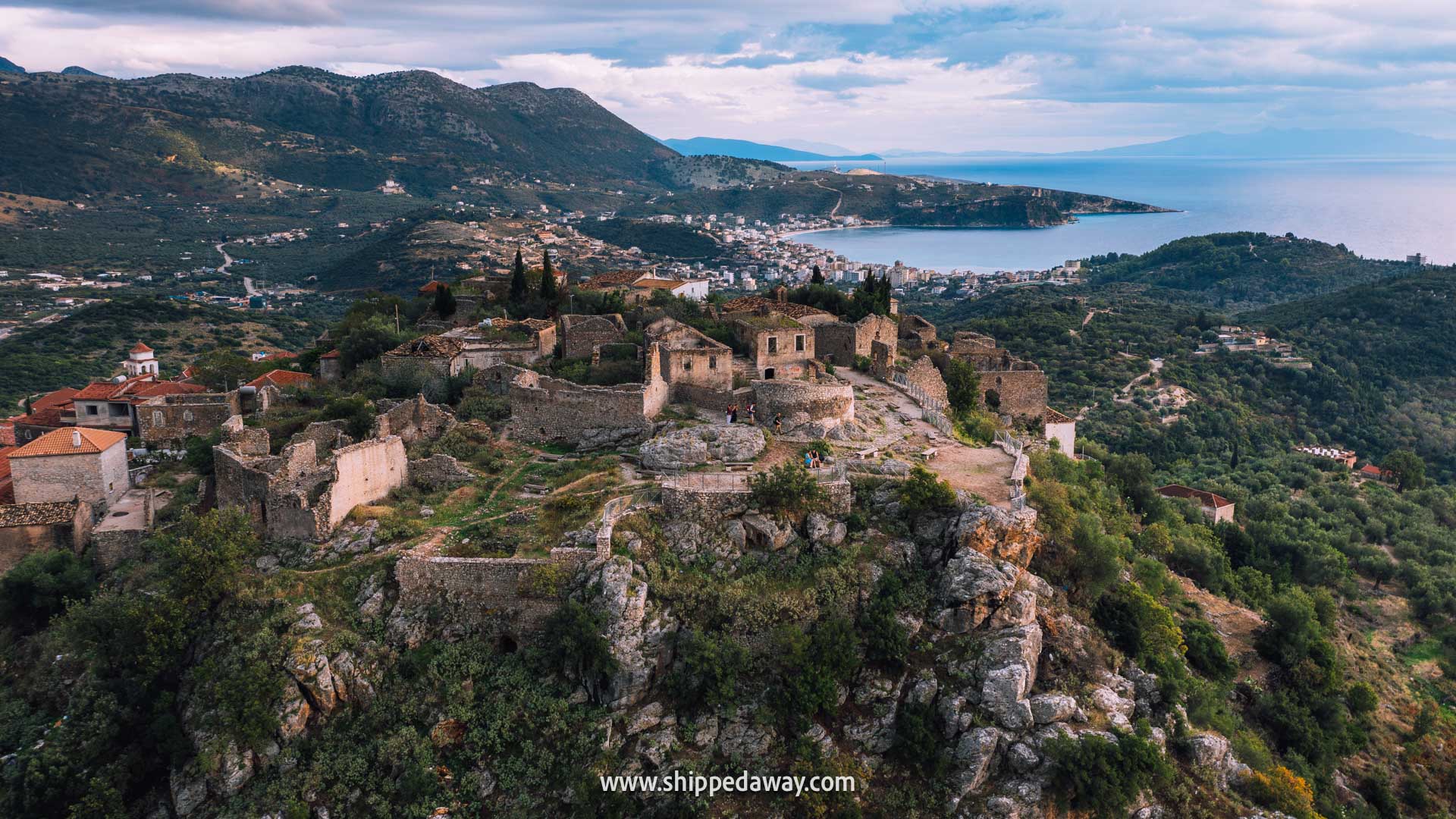 Two weeks in Albania - Albania Two Week Itinerary - Himare castle, Albanian Riviera