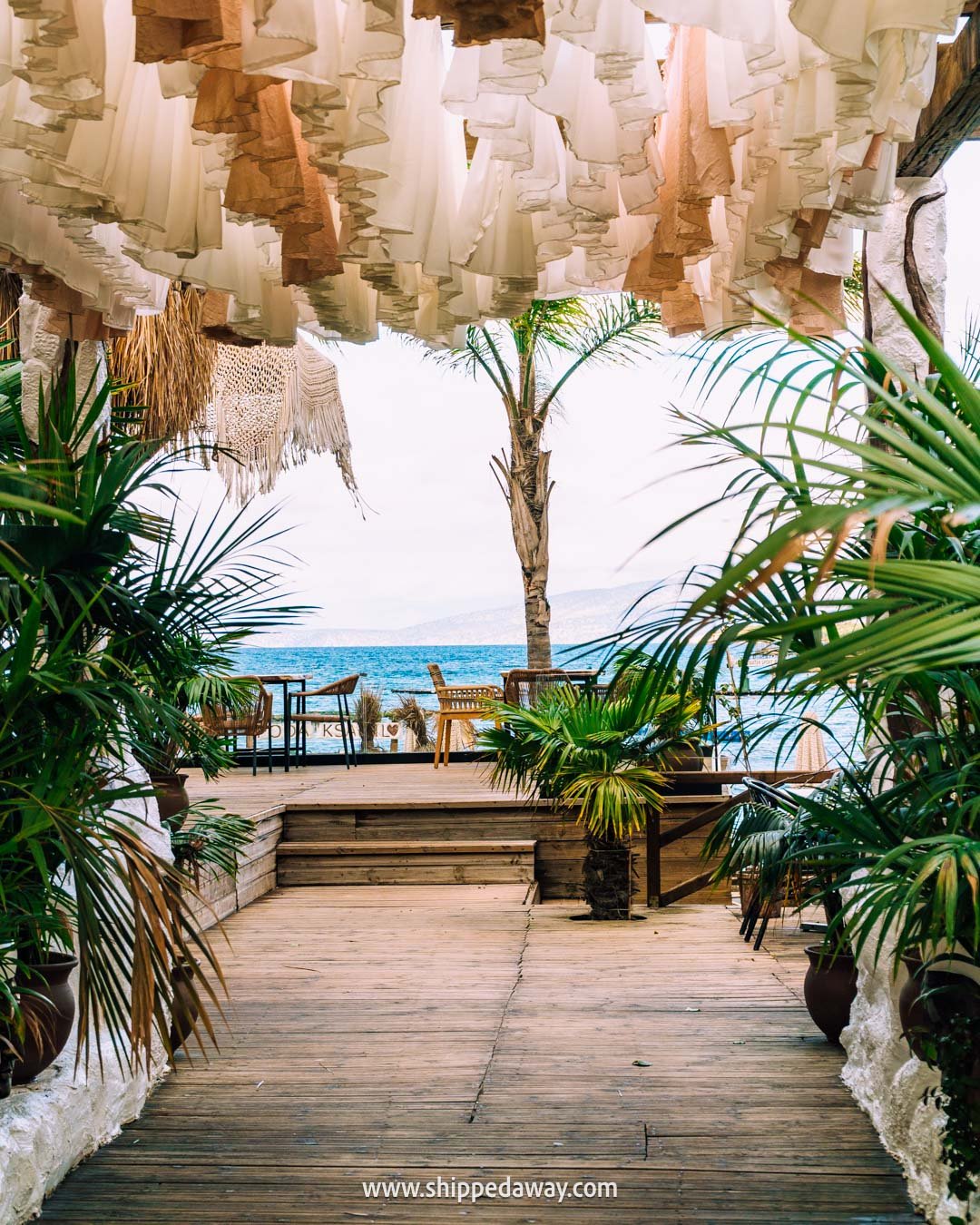 Two weeks in Albania - Albania Two Week Itinerary - Ksamil beach club, Albanian Riviera