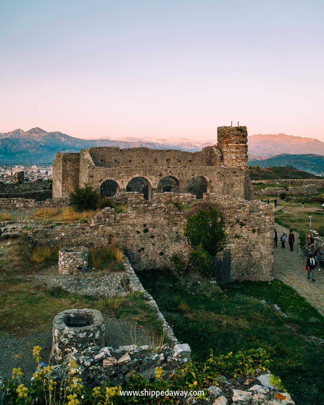 Things to do in Shkoder, Albania - what not to miss in Shkoder - Rozafa Castle sunset