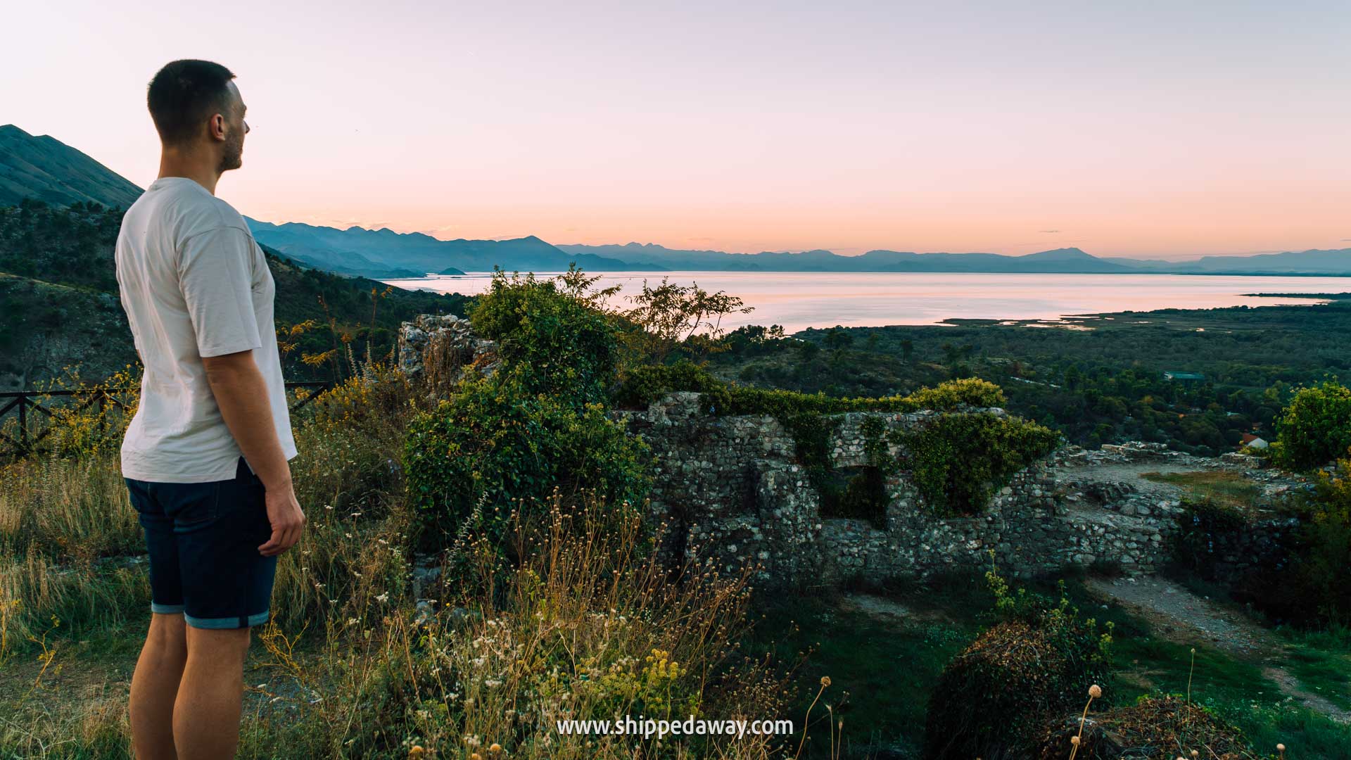 Things to do in Shkoder, Albania - what not to miss in Shkoder - views of Shkoder Lake from Rozafa Castle