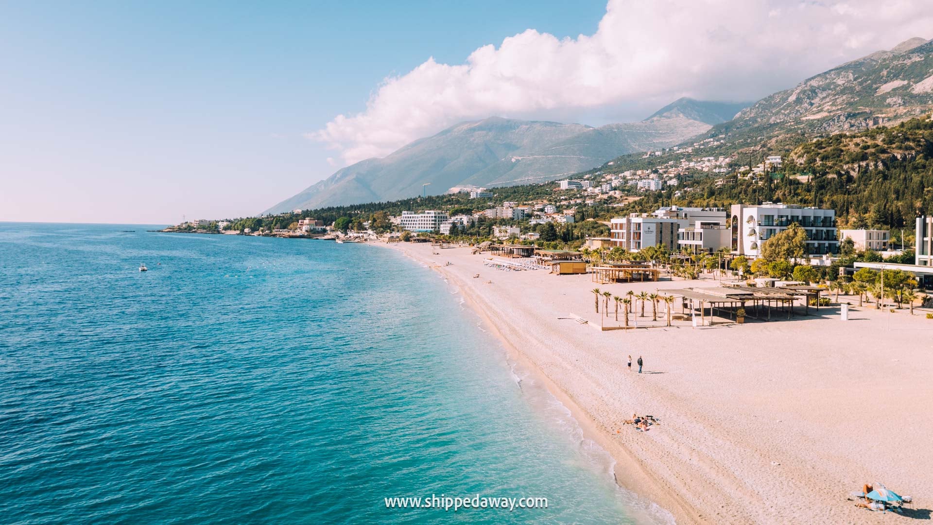 Two weeks in Albania - Albania Two Week Itinerary - Dhermi Beach, Albanian Riviera