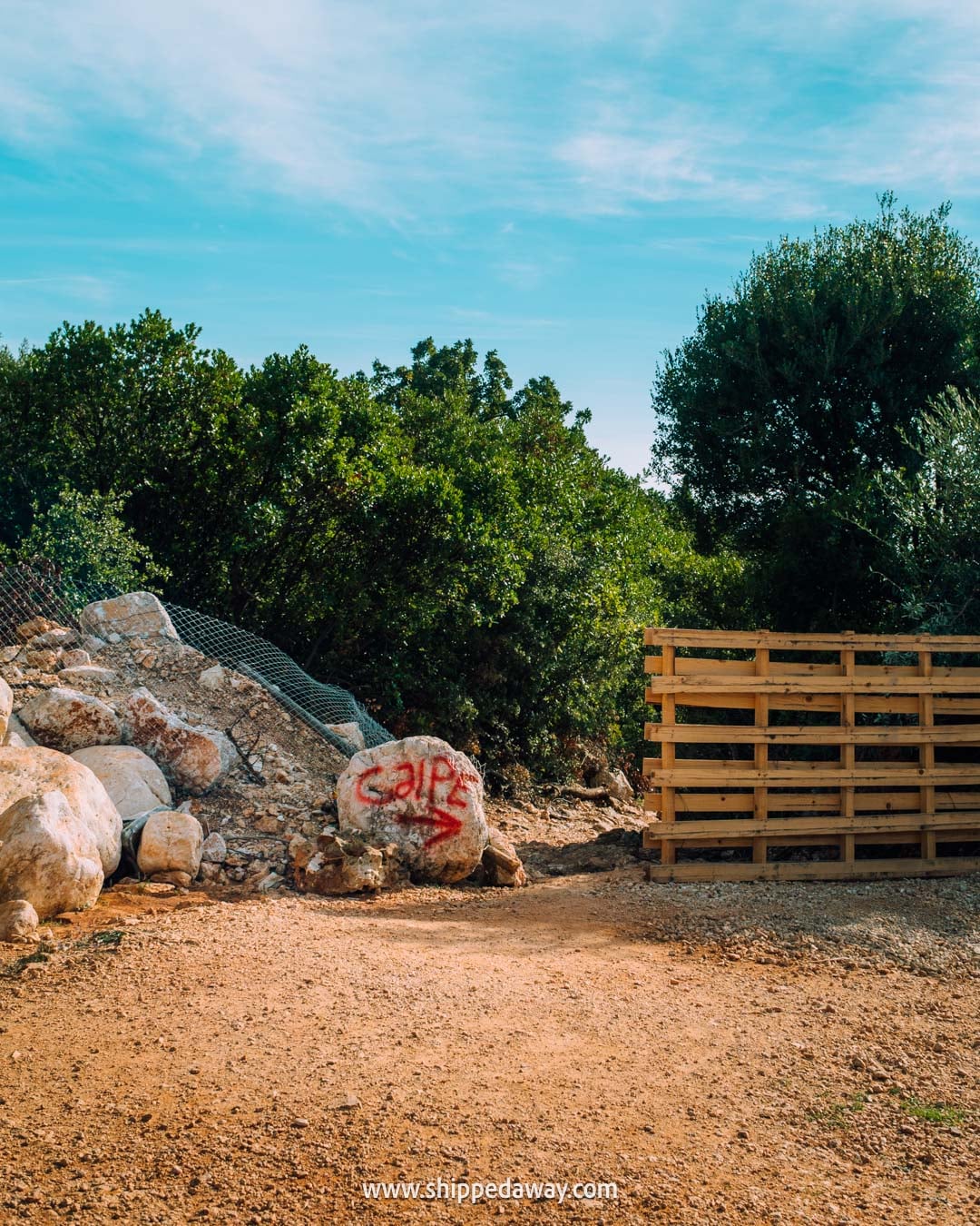 things to do in Himare, Albania's Best Beach Town - Gjipe Beach access road