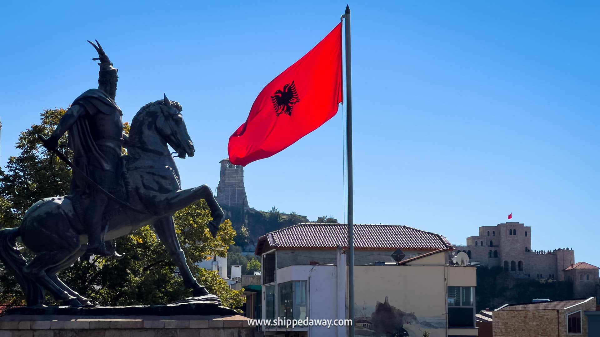 Things to do in Kruje, Albania - Kruje Travel Guide - Skanderbeg Statue