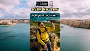Ubigi eSIM Review - Is Ubigi SIM good for travel - Why we like buying Ubigi eSIMs for our travel