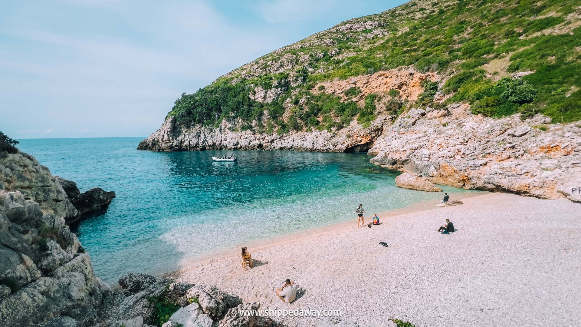 What to see in Vlore - Things to do in Vlore - boat tour to Grama Bay and Blue Cave - beaches in Vlore