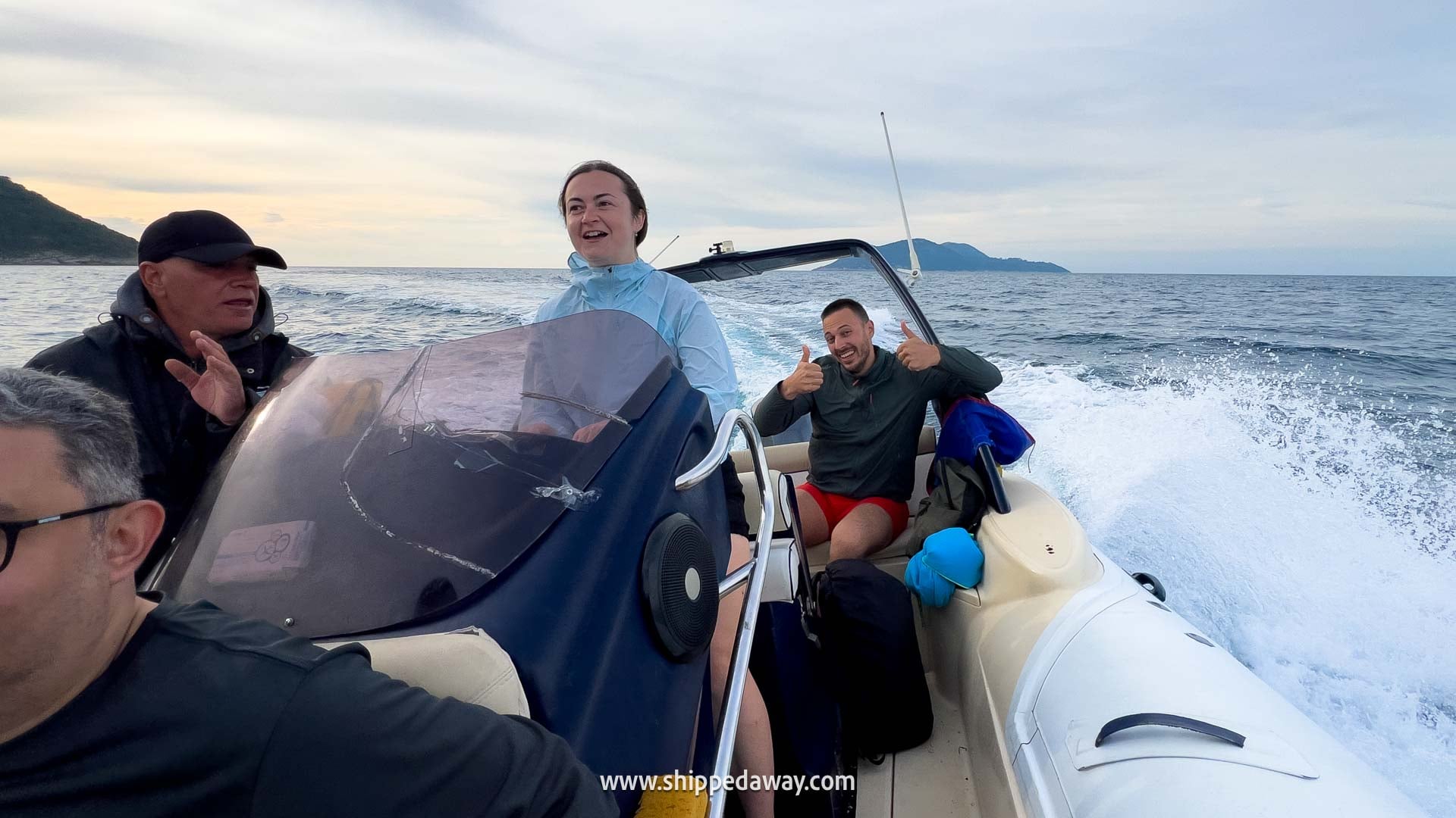 How to visit Albania's Blue Cave - best ways to get to Blue Cave in Albania - boat tour from Vlore