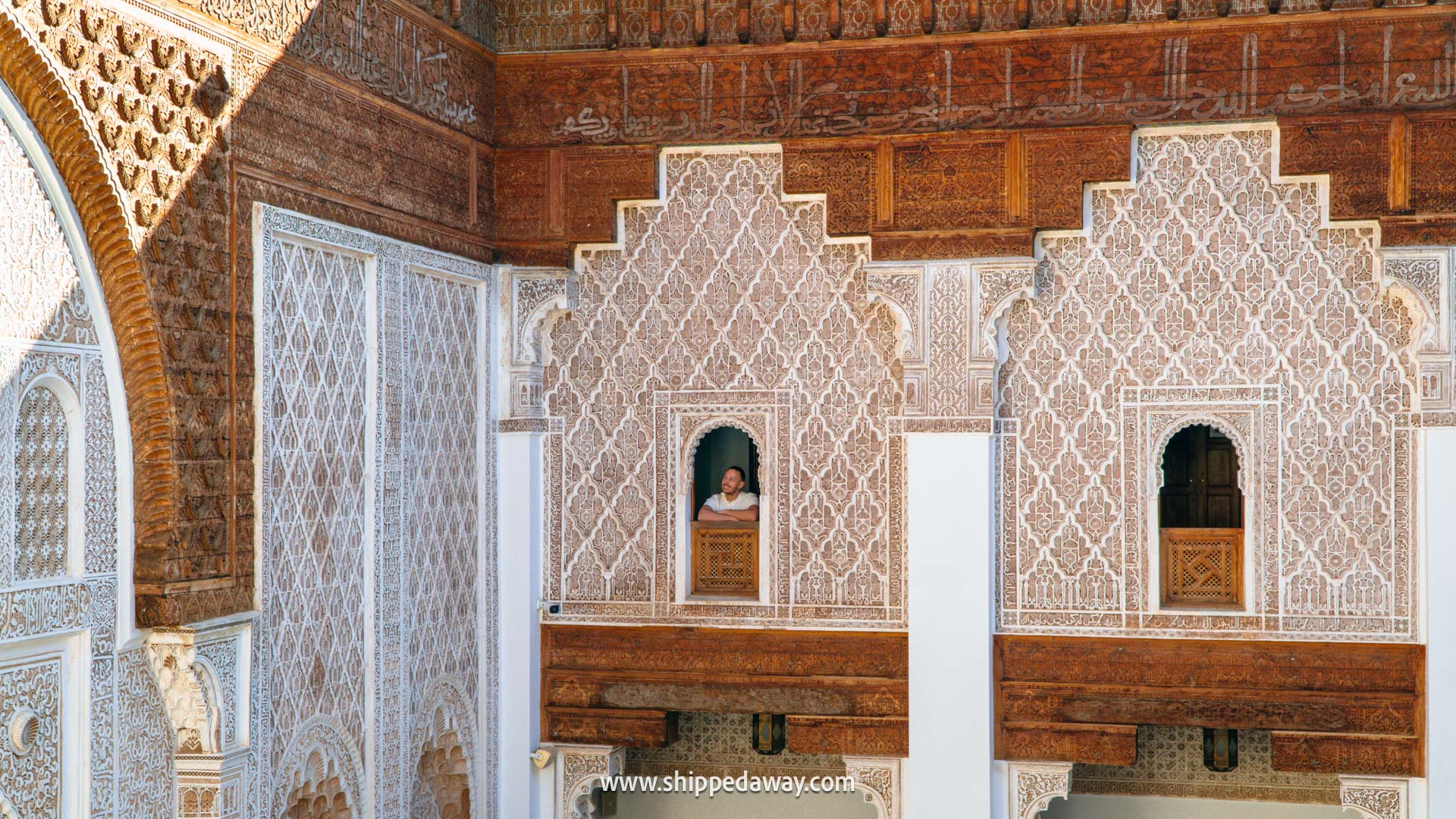 Things to do in Marrakesh, Morocco - upper floor of Madrasa Ben Youssef