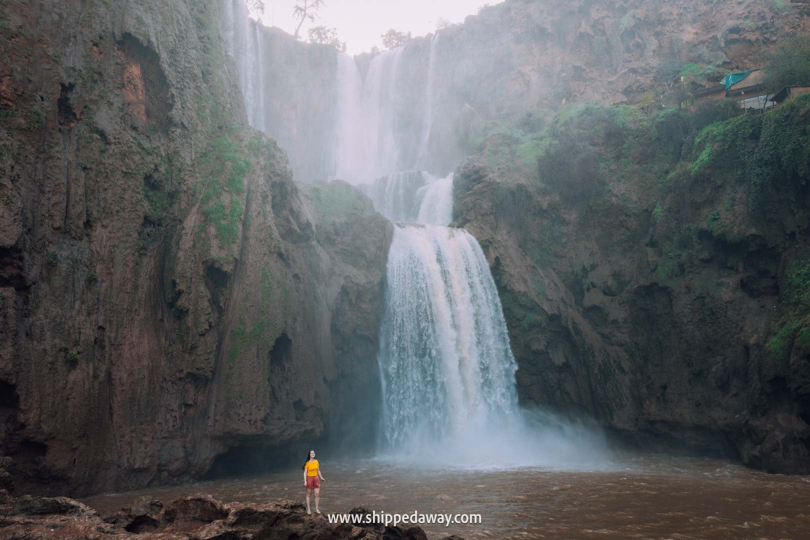Guide to Ouzoud Waterfalls with tips from our two-night visit - early morning before crowds