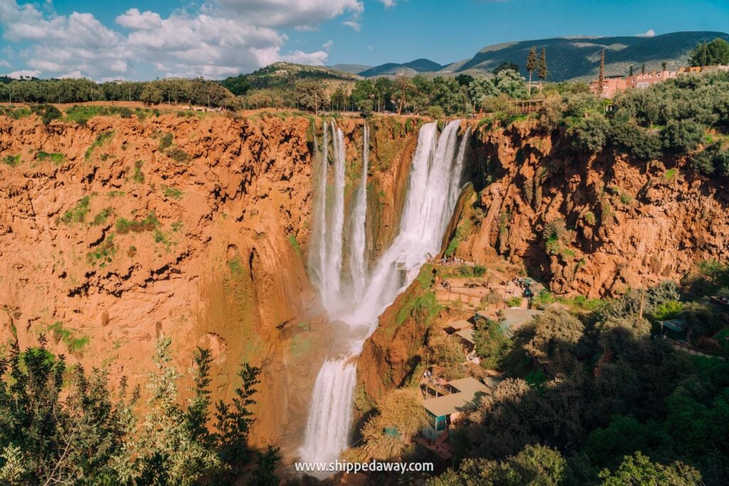 Best Morocco eSIMS - Best eSIMs for traveling in Morocco - visiting Ouzoud Waterfalls