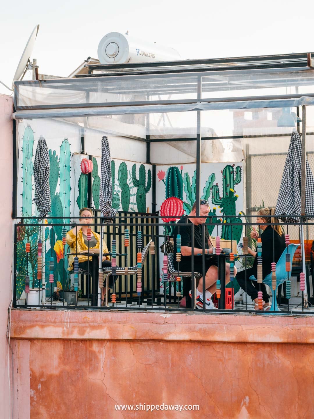 Things to do in Marrakesh, Morocco - rooftop restaurant