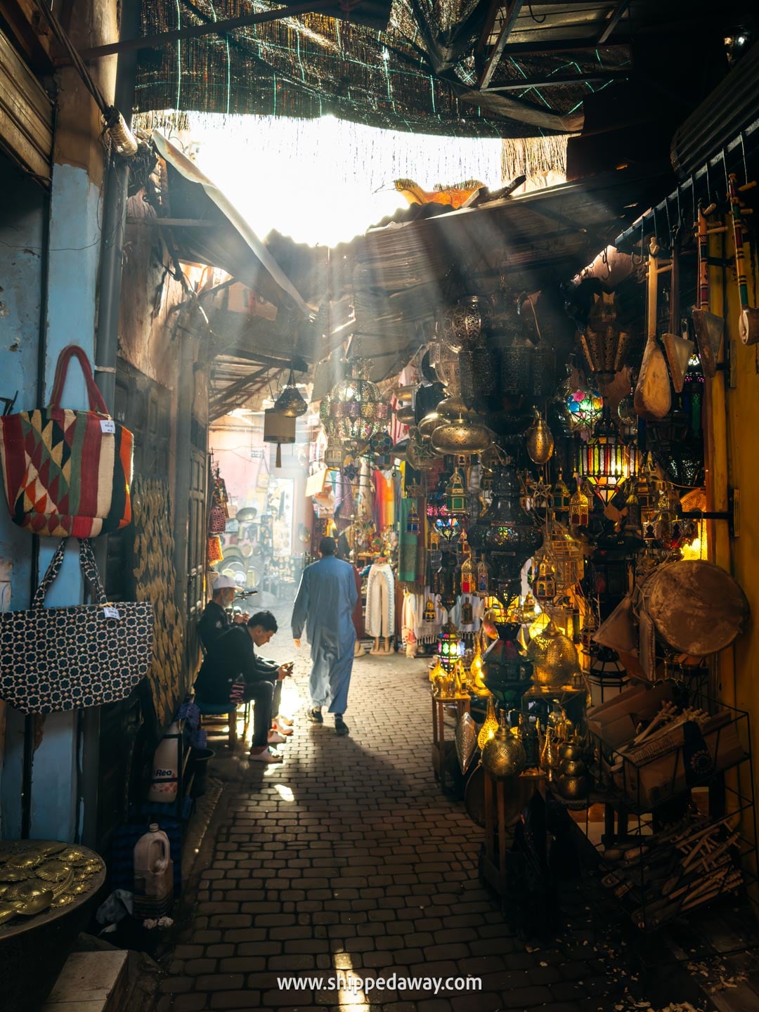 Things to do in Marrakesh, Morocco - walking through souks of the medina - old city markets