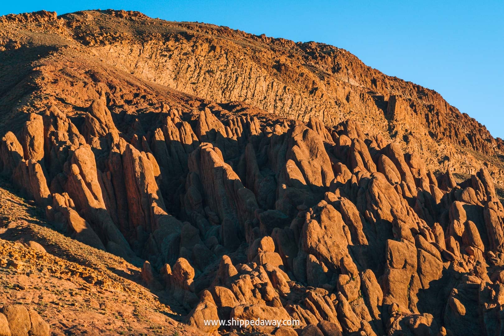 Dades Gorge & Monkey Fingers visiting tips from our trip - rock formations up close