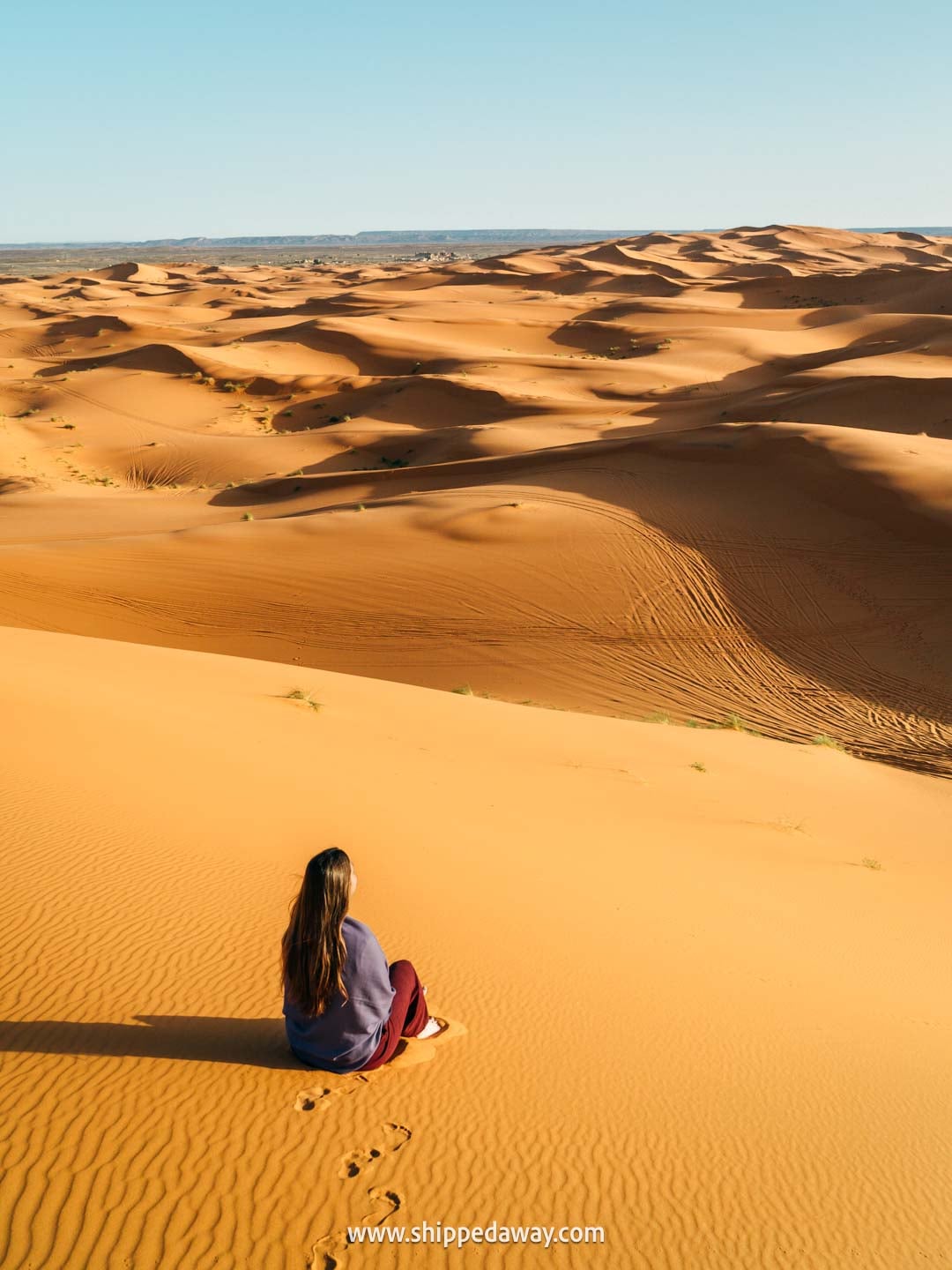 Is Merzouga part of the Sahara Desert? Sea of sand
