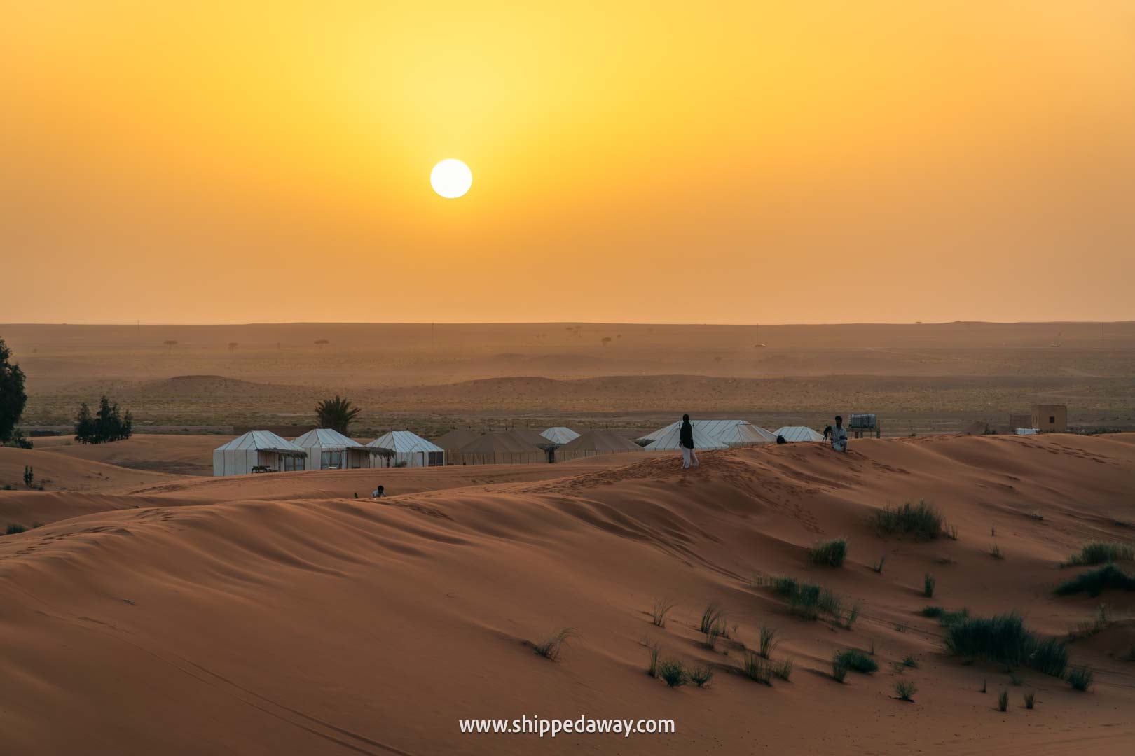 Our experience in a desert camp in Merzouga, Morocco - location of the camp