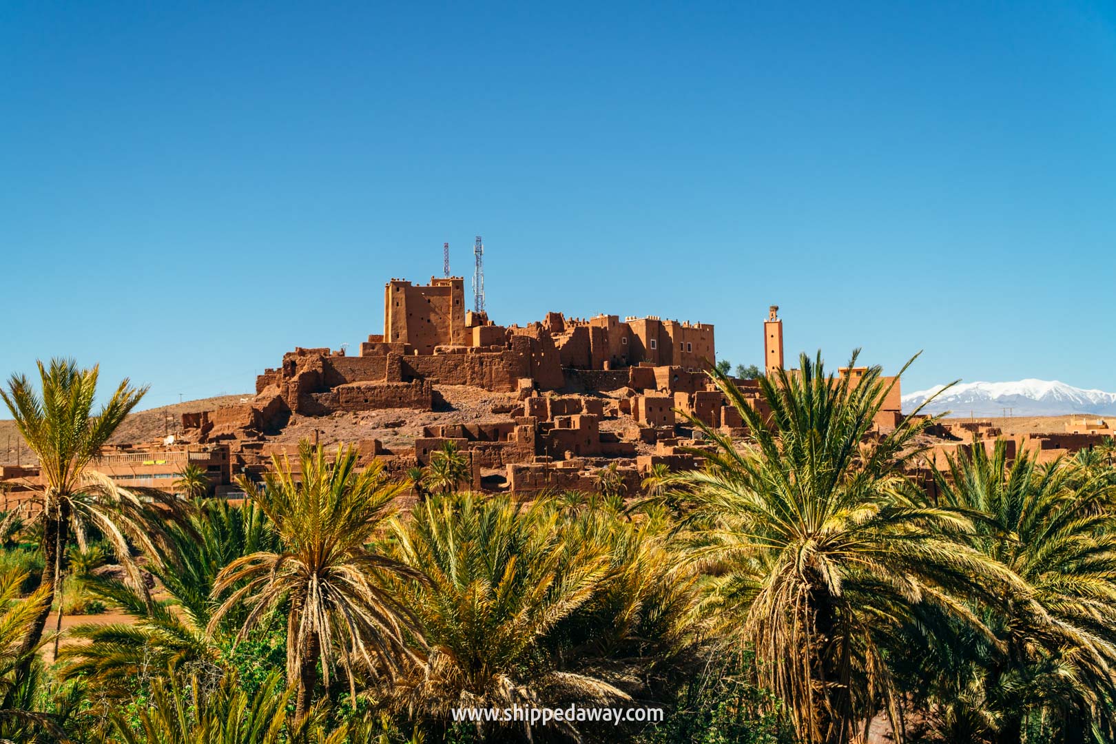 Tifoultoute Kasbah, Ouarzazate, on the way from Ait Benhaddou to Fint Oasis