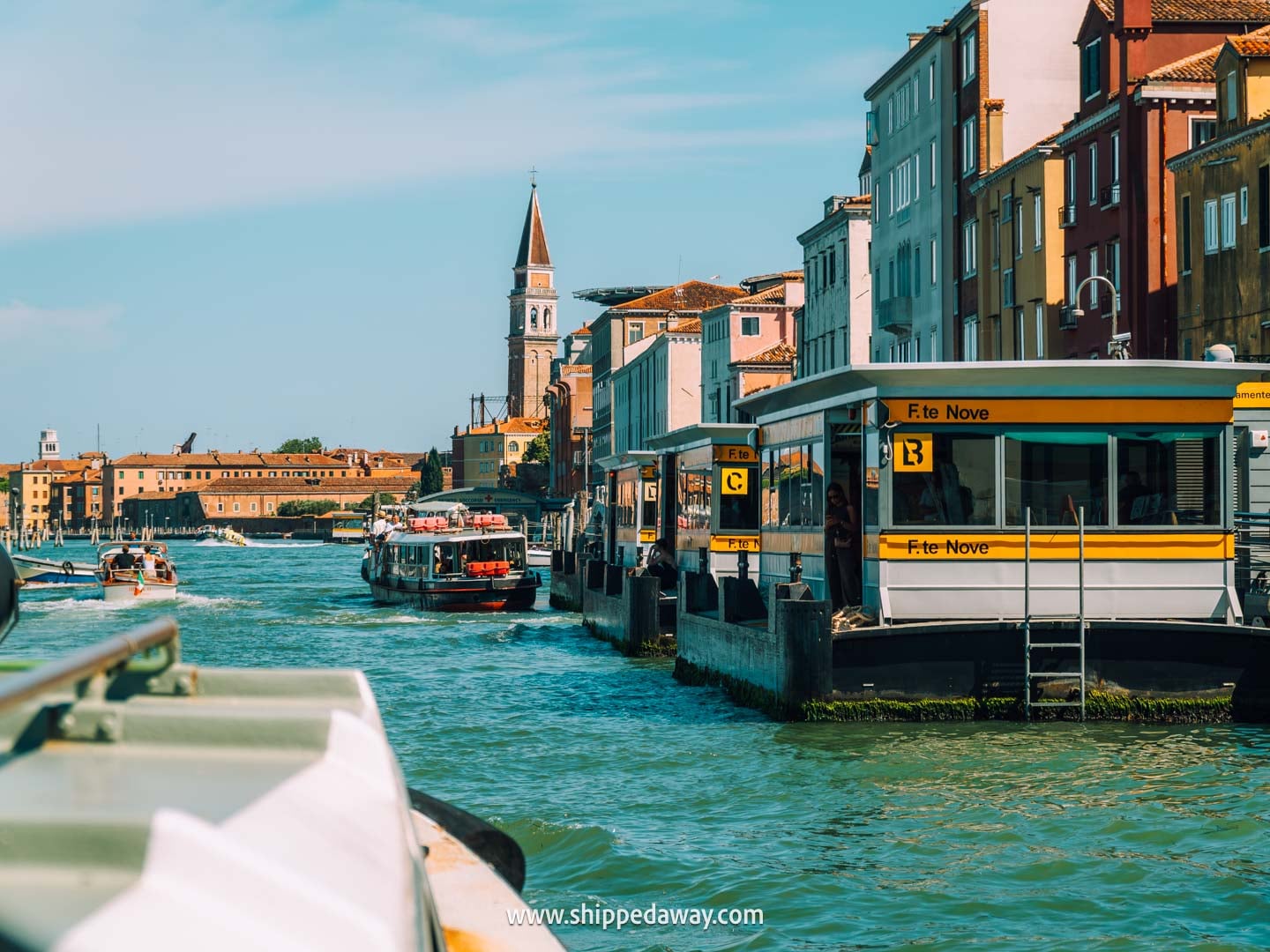 things to do in Venice - tips from our Venice trip - Vaporetto from F.te Nove to Murano and Burano