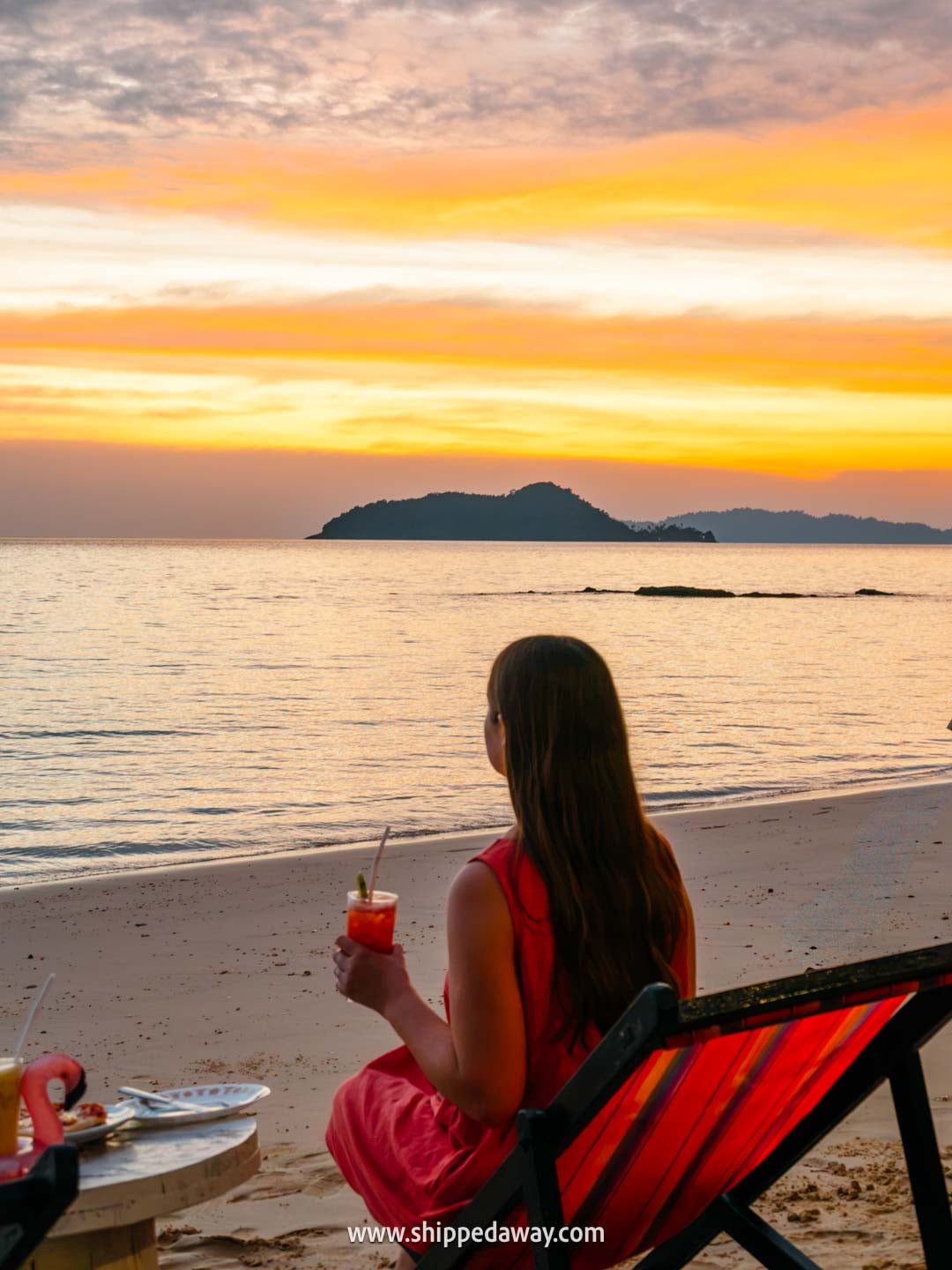 Which Trat Island Is Best? Sunset at the Koh Mak beach