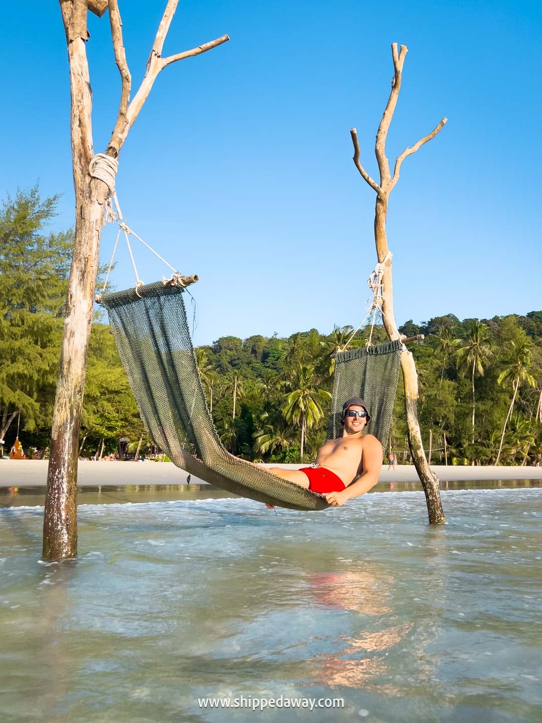 Trat Island Hopping - One week Trat itinerary - Beach hammock, Koh Kood