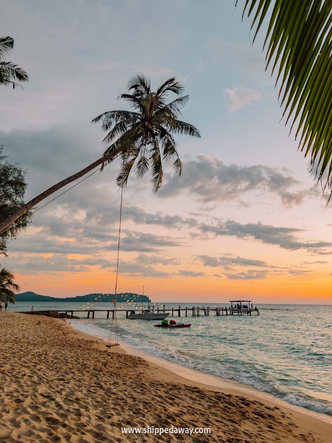 Which Trat Island Is Best? Sunset at an empty Koh Kood beach