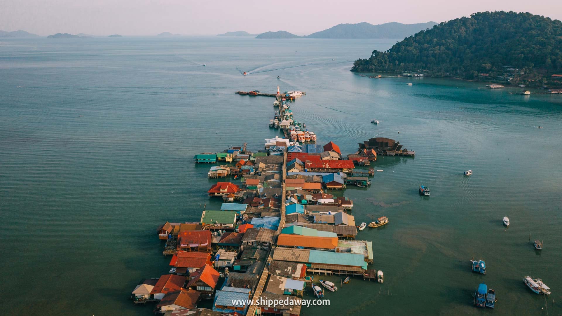 Trat Island Hopping - One week Trat itinerary - Koh Chang boat pier