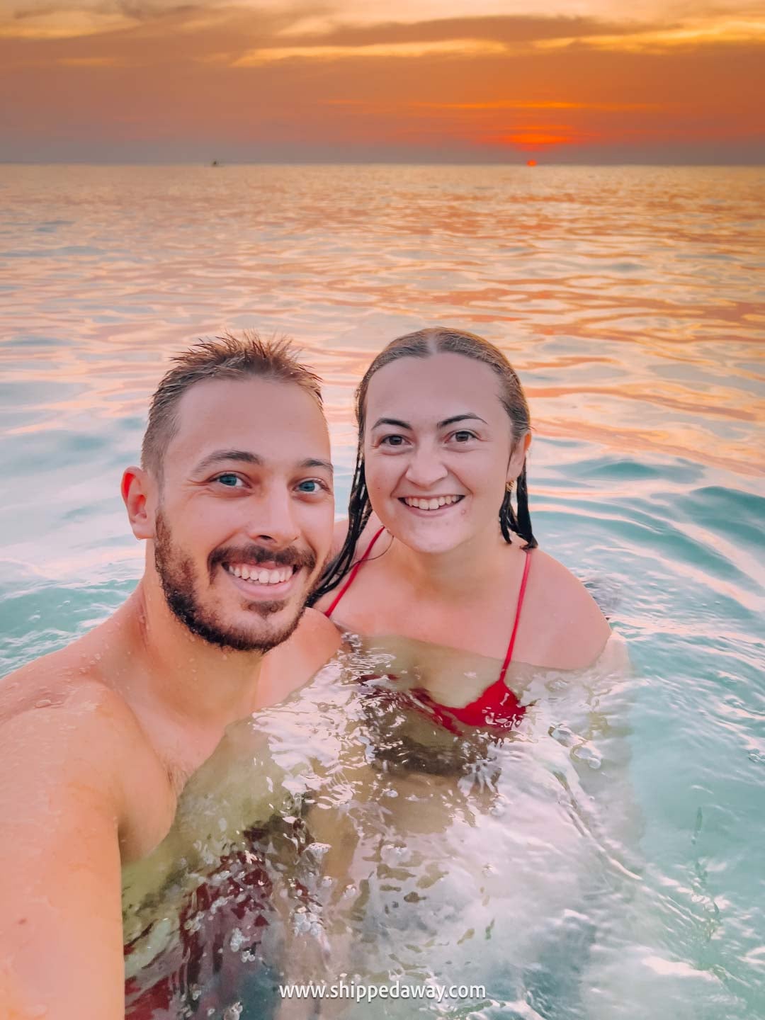 Which Trat Island Is Best? Sunset selfie from Koh Chang