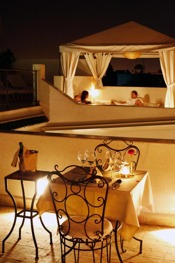 best Marrakesh riads - Riad Abracadabra rooftop terrace