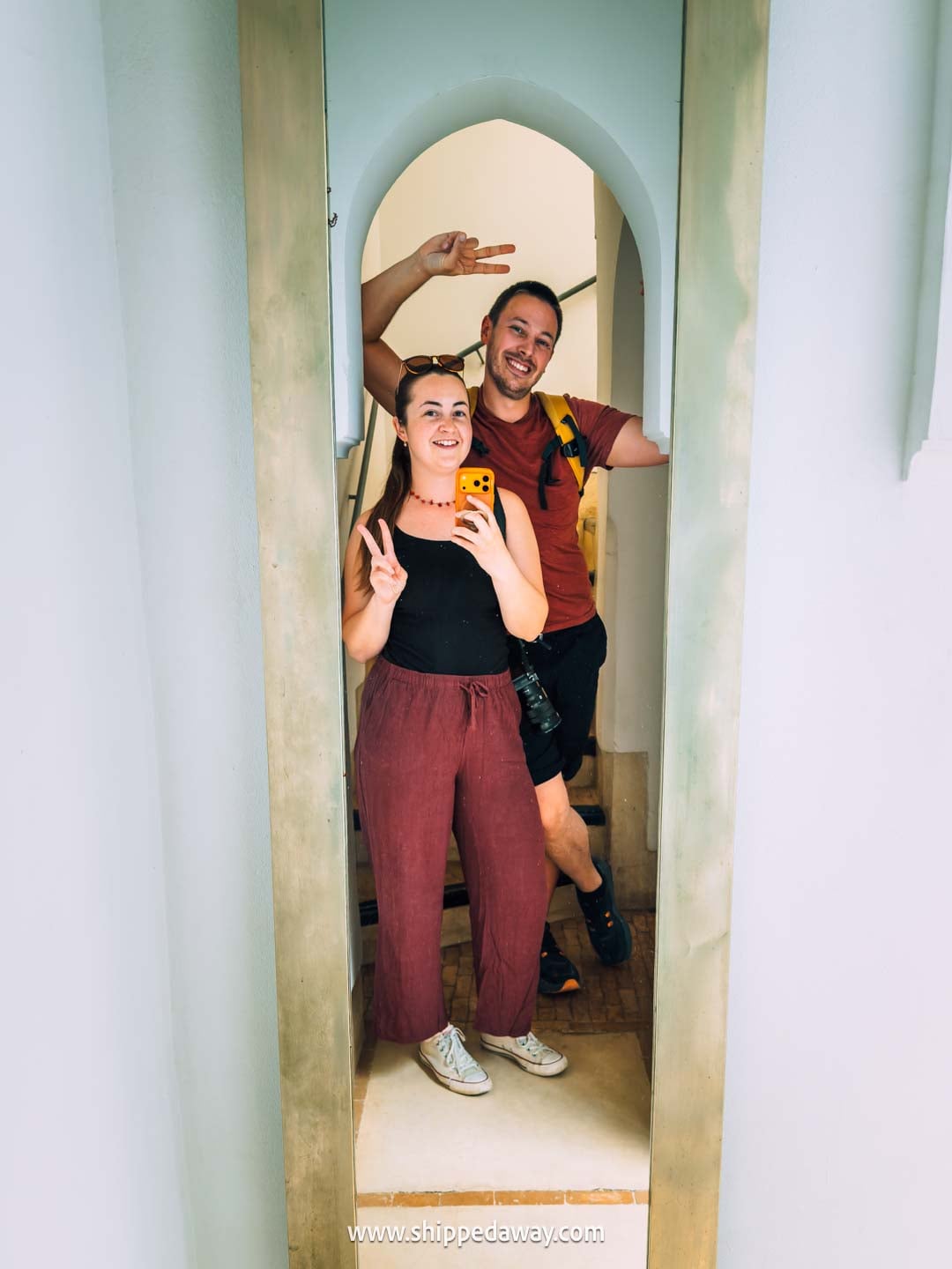 best Marrakesh riads - fit check inside Riad Adore