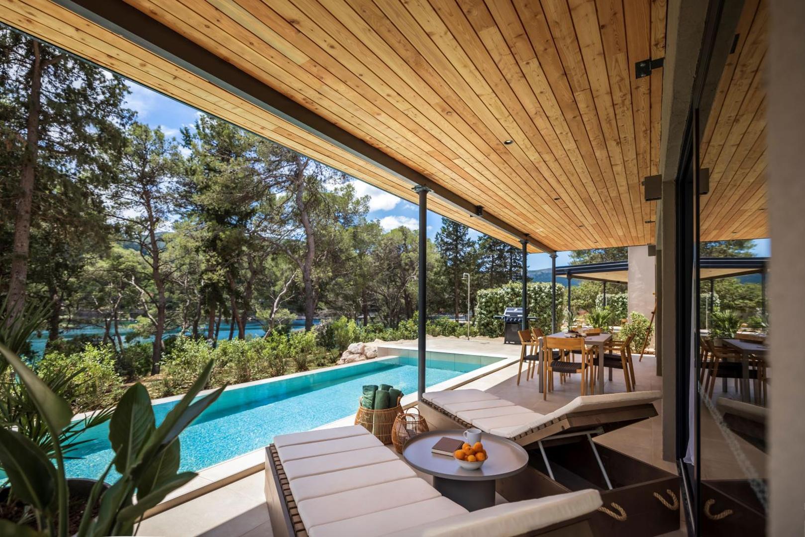 best Stari Grad luxury hotels - our favorite luxury hotels to stay in Hvar - Valamar Amicor Resort Stari Grad Hvar - private villa