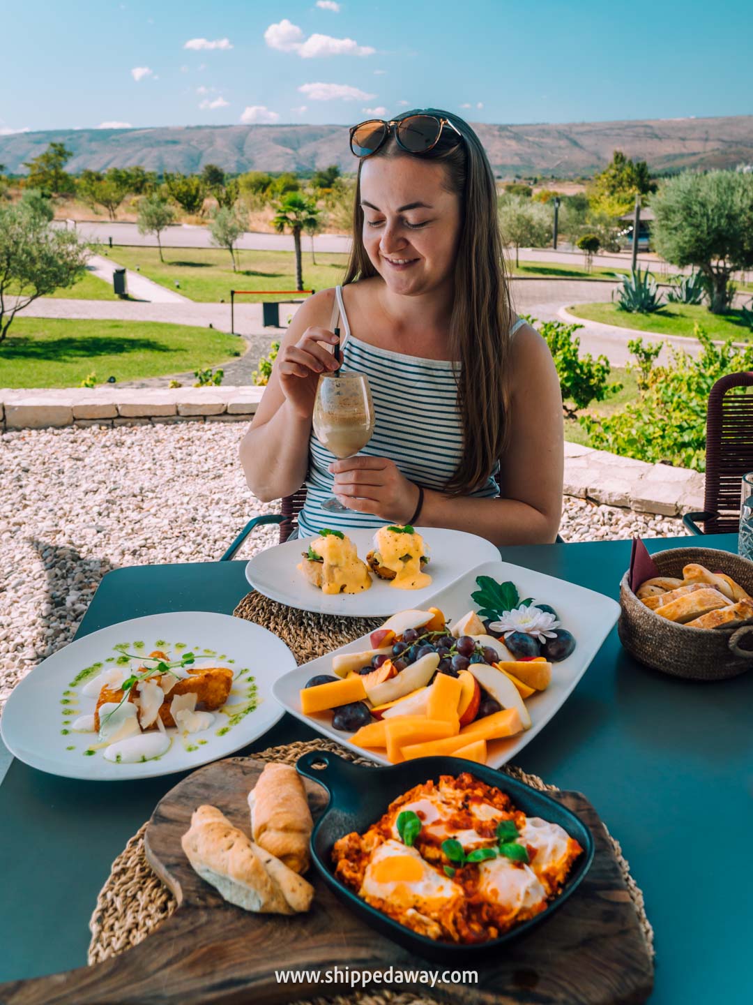Two weeks in Bosnia and Herzegovina - 2-week Bosnia and Herzegovina itinerary - Mostar hotel breakfast