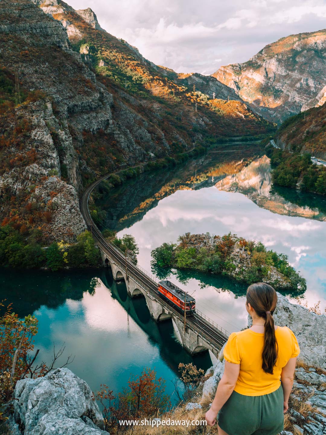Two weeks in Bosnia and Herzegovina - 2-week Bosnia and Herzegovina itinerary - train bridge in Diva Grabovica on the neretva river