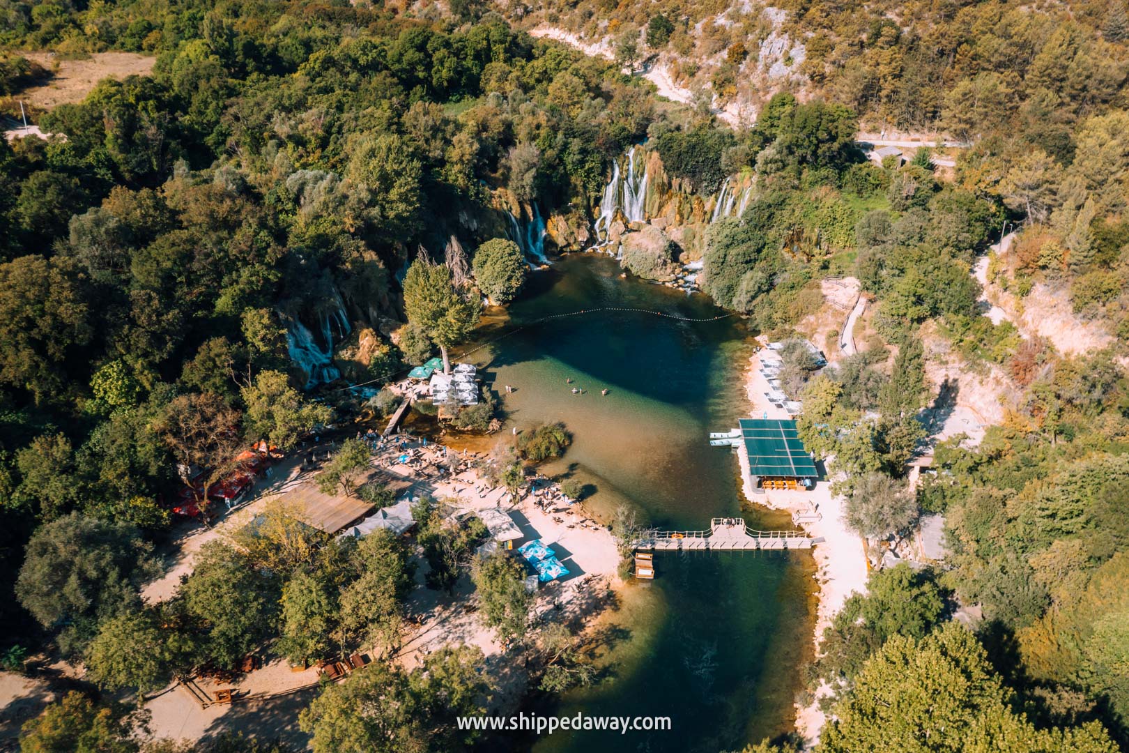 Two weeks in Bosnia and Herzegovina - 2-week Bosnia and Herzegovina itinerary - area around Kravica Waterfall