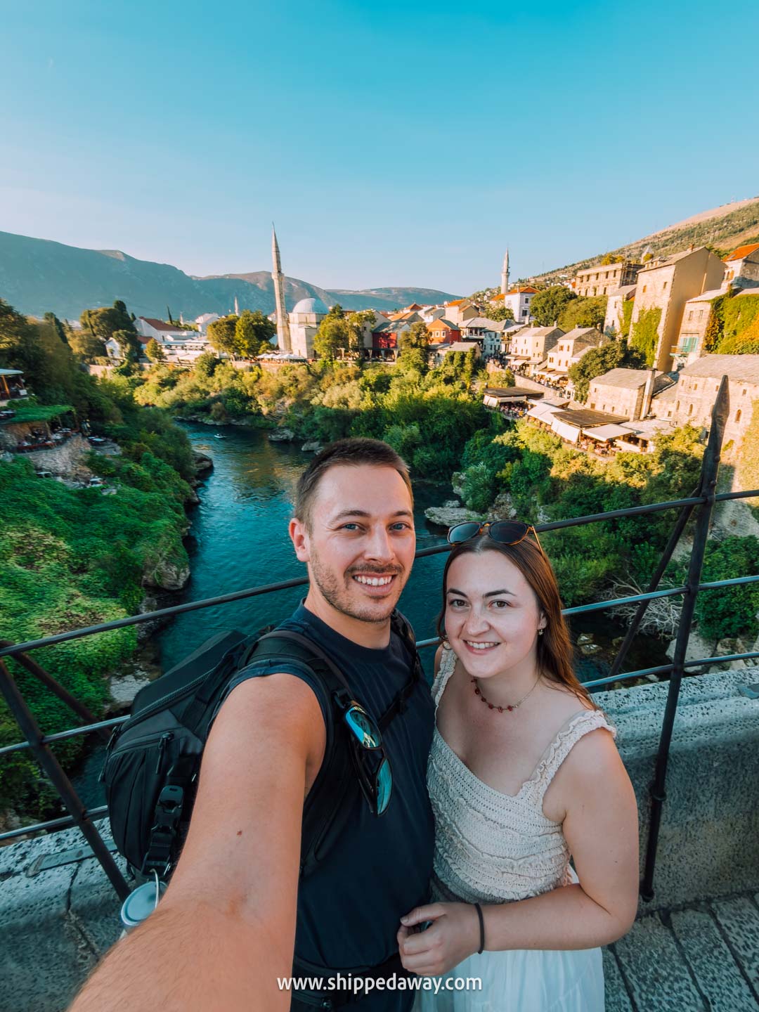 Review of Ubigi eSIM in Bosnia and Herzegovina - Stari Most bridge in Mostar