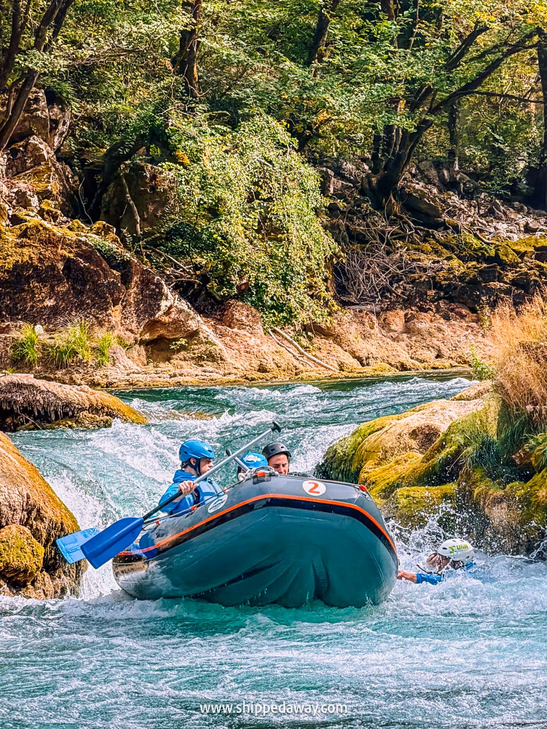 Two weeks in Bosnia and Herzegovina - 2-week Bosnia and Herzegovina itinerary - rafting on Una River near Bihać