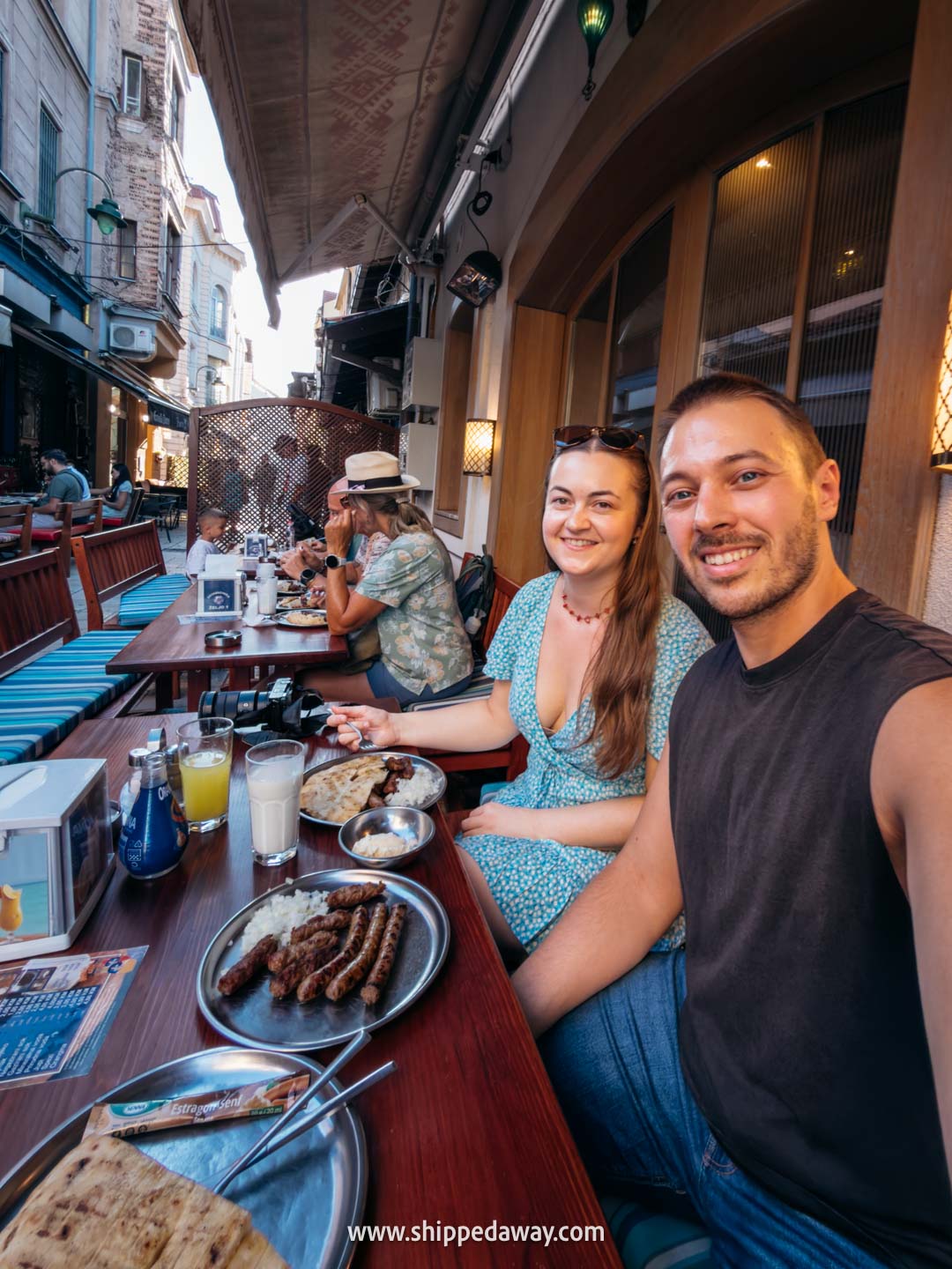 Two weeks in Bosnia and Herzegovina - 2-week Bosnia and Herzegovina itinerary - eating traditional Ćevapi in Baščaršija, Sarajevo