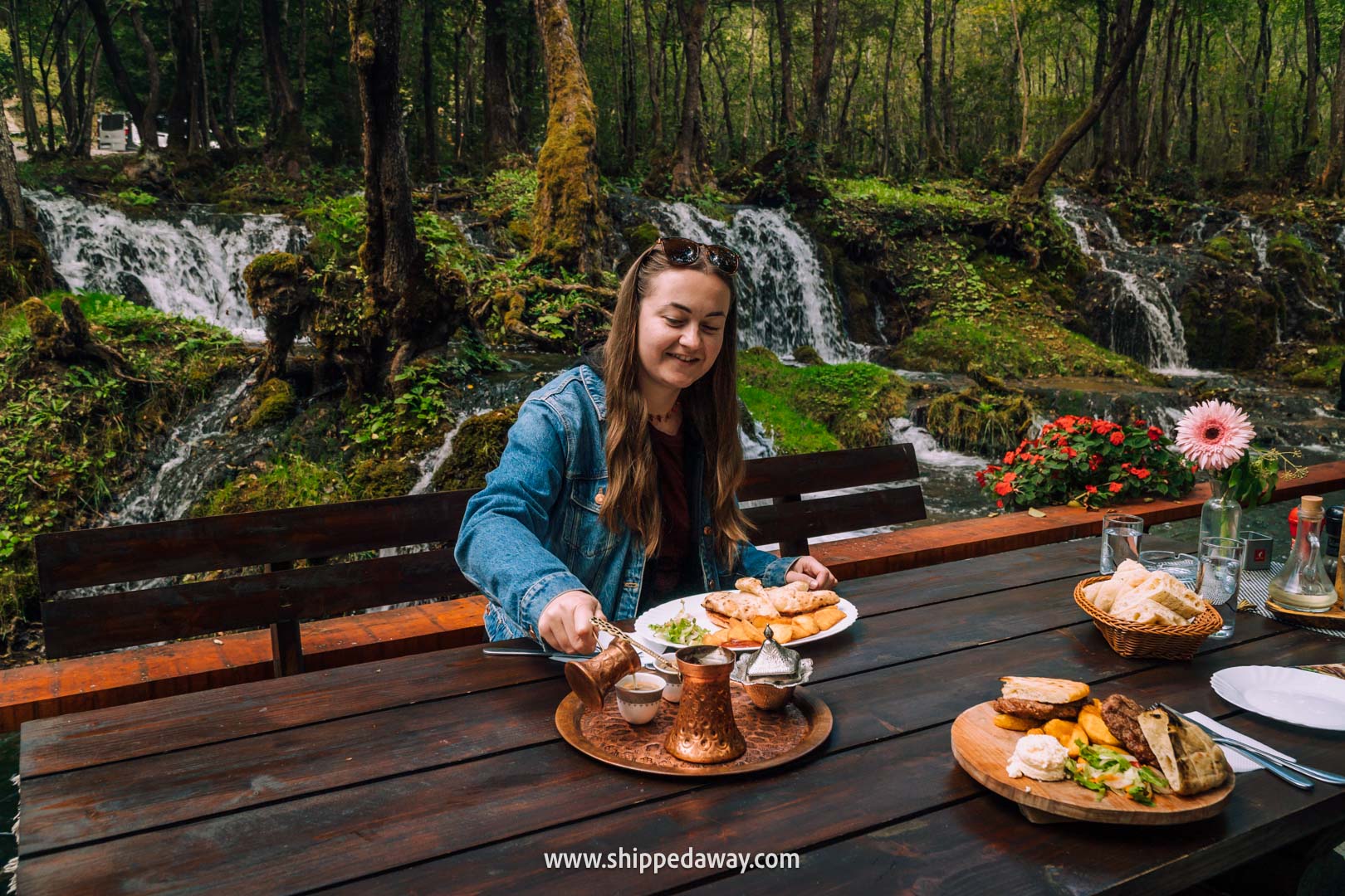 Two weeks in Bosnia and Herzegovina - 2-week Bosnia and Herzegovina itinerary - lunch at Semešnica, a riverside restaurant
